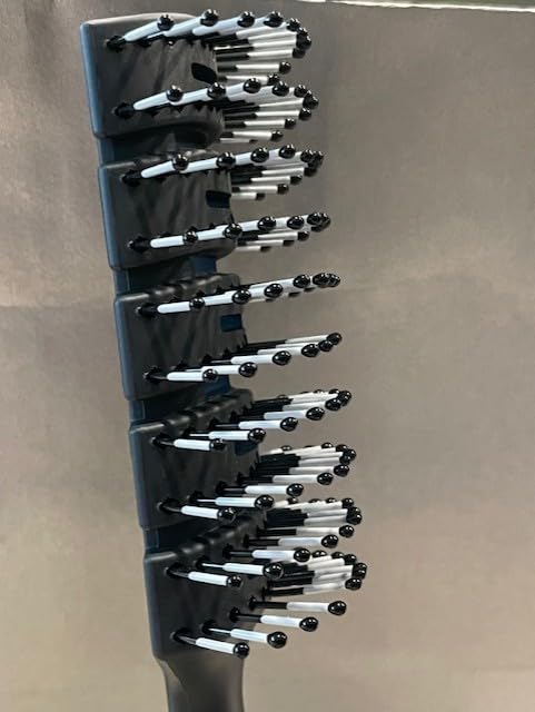 Balon Hair Brush for Women & Men, Speed Dry Vent Hair Brushes, Pain-Free Detangling Brush for All Wet or Dry, Curly Hair Brush(Black) customer photo 2