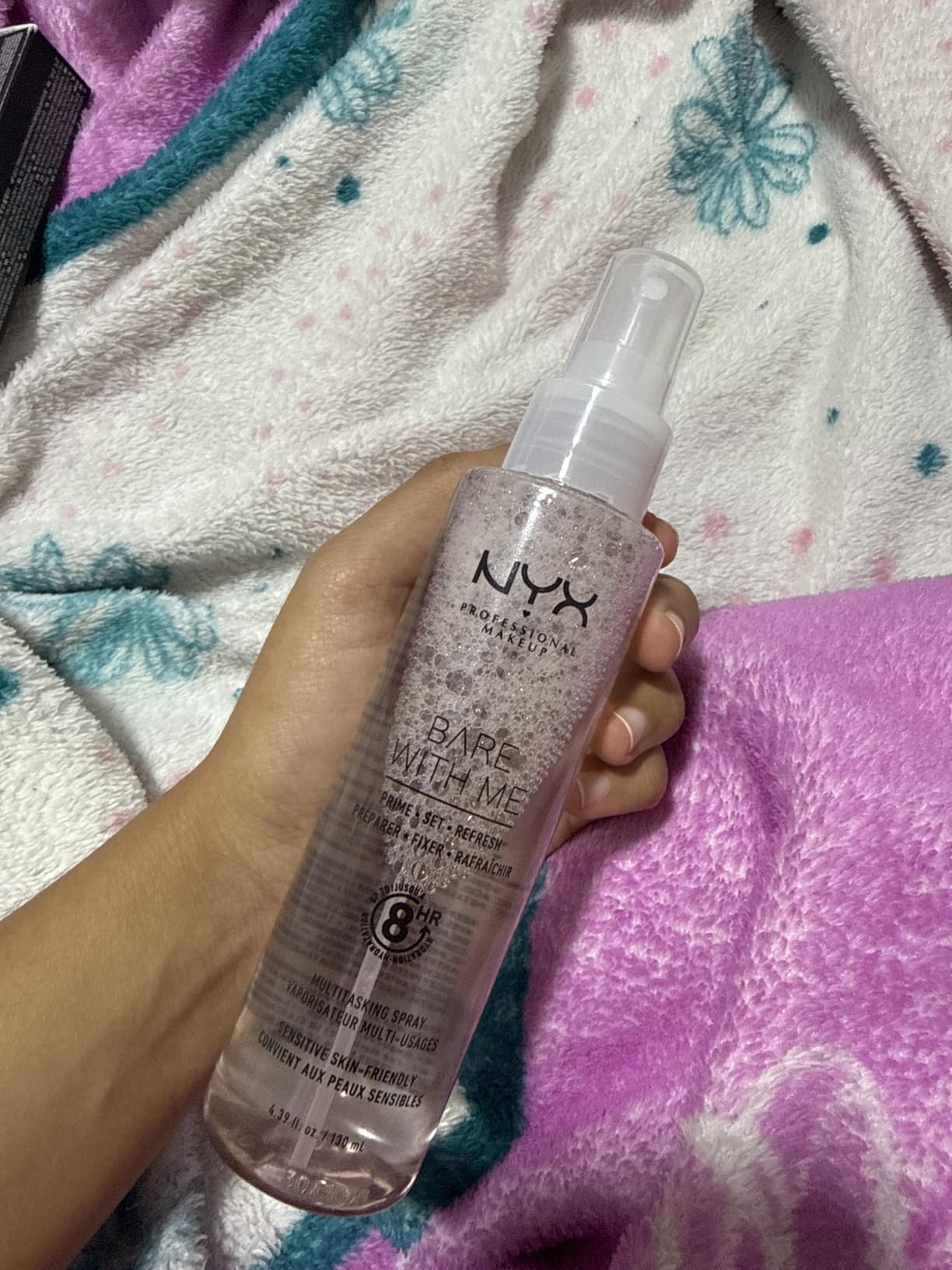 NYX PROFESSIONAL MAKEUP Bare With Me Multitasking Face Primer & Makeup Setting Spray customer photo 2