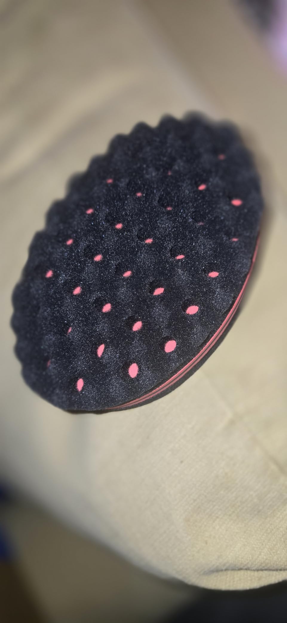 Hair Magic Twist Sponge: Two-Sided Dread Afro Coil Barber Tool for Curling and Waving Men's and Women's Long/Short Hair, 1 Pc customer photo 2