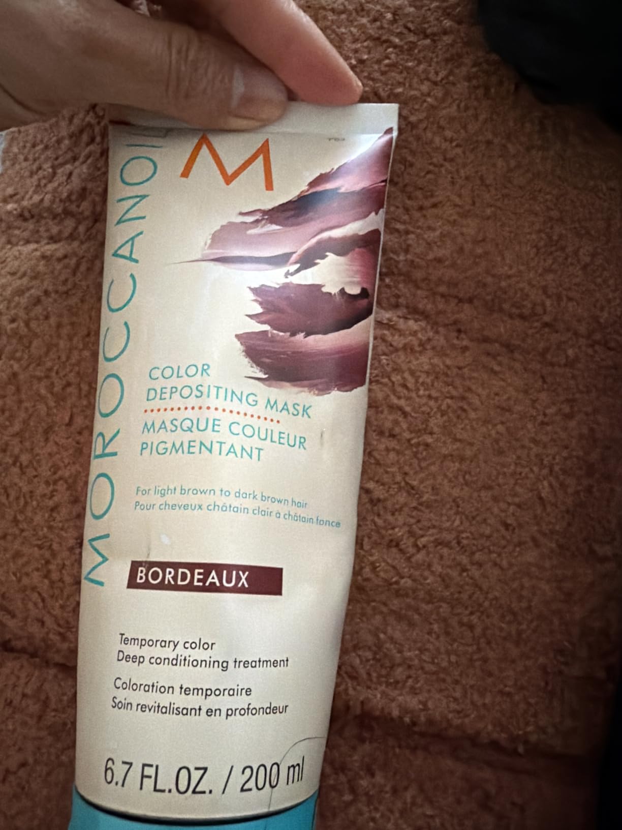 Moroccanoil Color Depositing Mask, 6.7 Fl. Oz customer photo 2