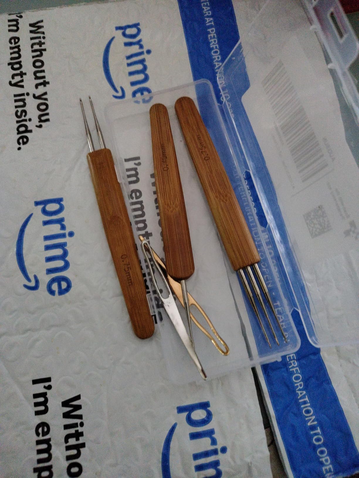 AUGSUN Dreadlock Crochet Hook Tool 0.75mm Hair Crochet Needle for Locs, Braid Hair Crochet Needle, 3 Dreadlocks Needle, 2 Locking Tool customer photo 2