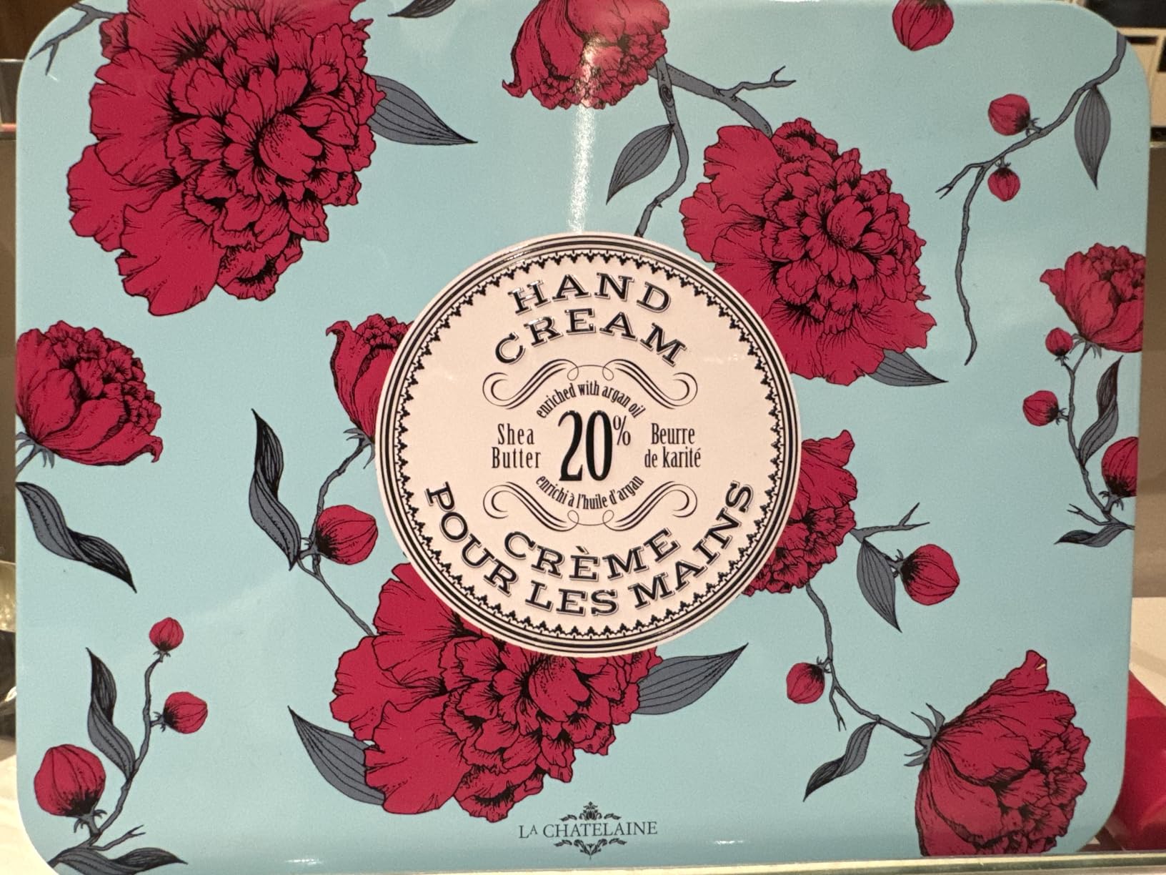 La Chatelaine Hand Cream Trio Tin Gift Set, Ready-To-Gift Tin, Made in France with 20% Organic Shea Butter, Nourishing and Moisturizing customer photo 1