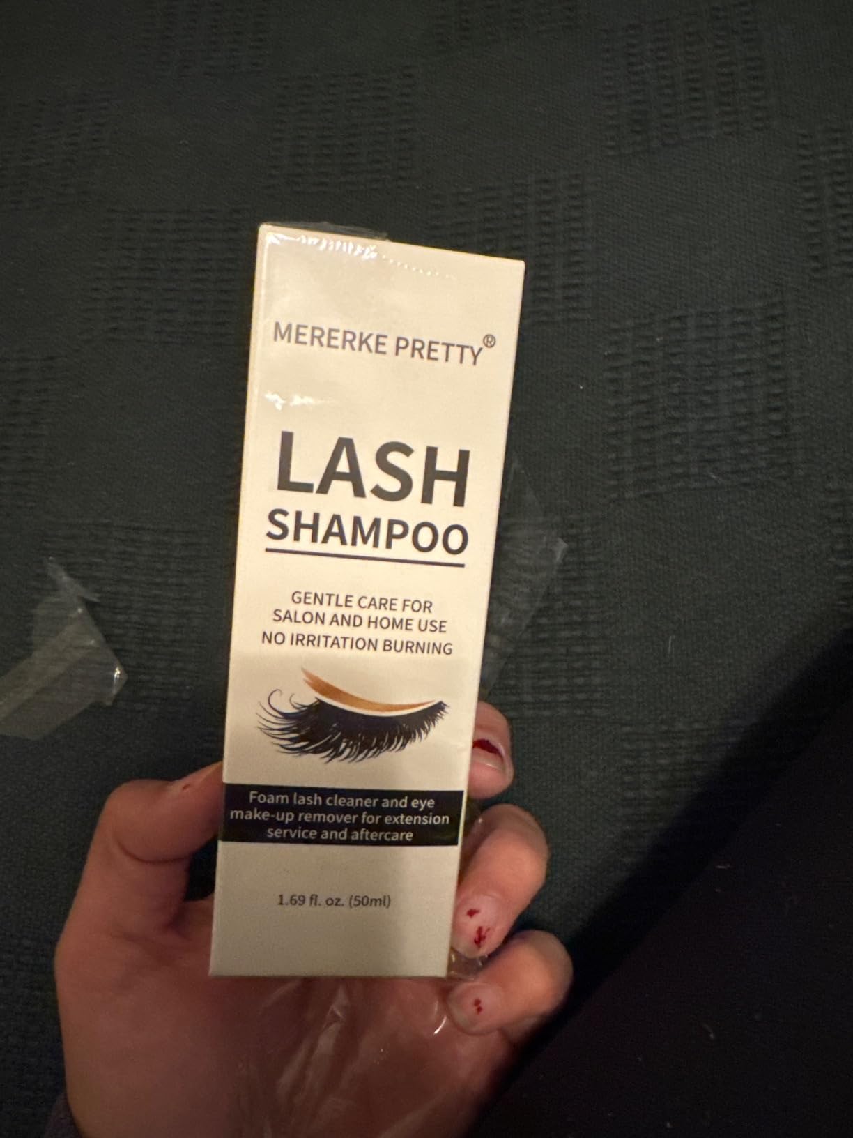 Eyelash Extension Shampoo 60 ml + Brush - Eyelid Foaming Cleanser - Sensitive Paraben & Sulfate Free - Eyelash Wash and Lash Bath for Extensions - Salon Use and Home Care customer photo 1