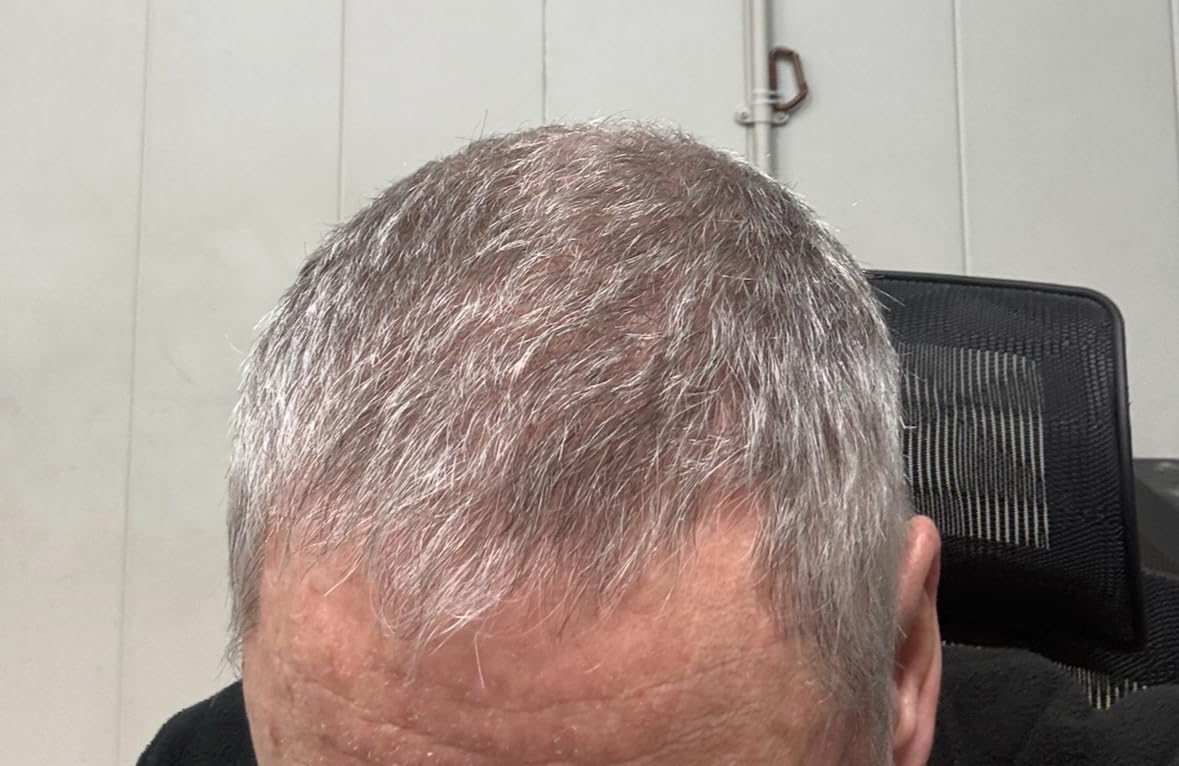 Just for Men Control GX Grey Reducing Shampoo, Gradual Hair Color with Keratin for Stronger Thicker and Healthier Looking Hair, 4 Fl Oz customer photo 2