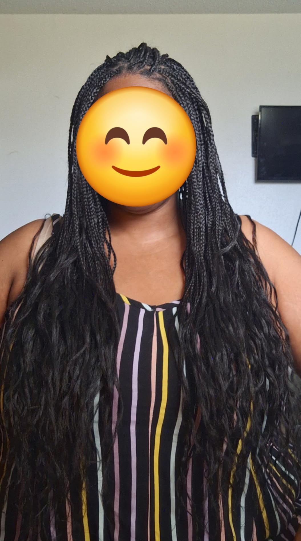 RastAfri Freed'm Silky Braid 24 Inch Pre-Stretched Braiding Hair | 100% Afrelle Modacrylic Fiber from Kanekalon | Soft Lightweight Hair for Box Braids & Twists, BT1B/27-5 Pack customer photo 2