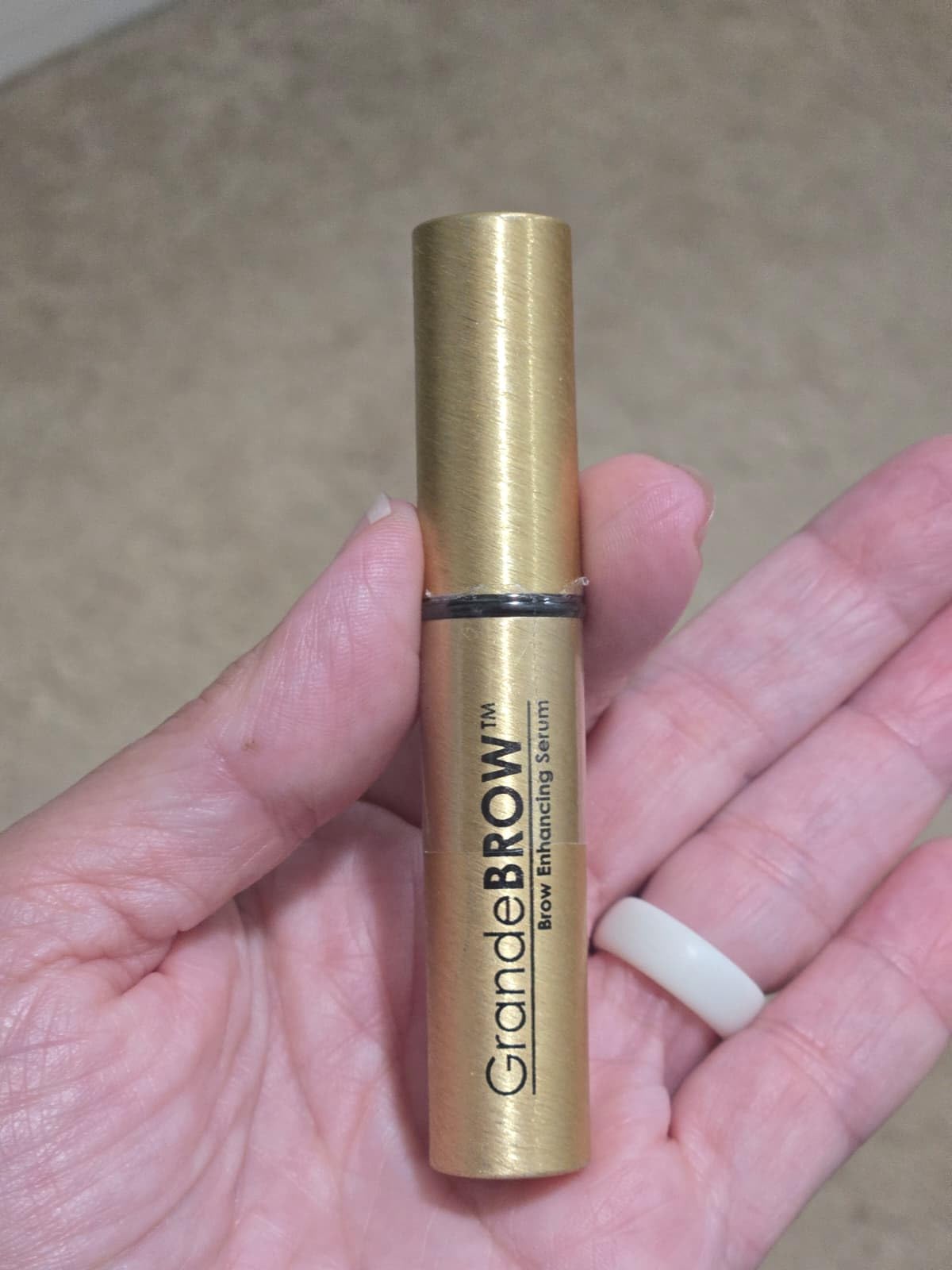 Grande Cosmetics GrandeBROW Brow Enhancing Serum For Fuller, Bolder, Looking Eyebrows - Brow Serum With Vitamins, Peptides, Antioxidants, Amino Acids, Cruelty-Free customer photo 2