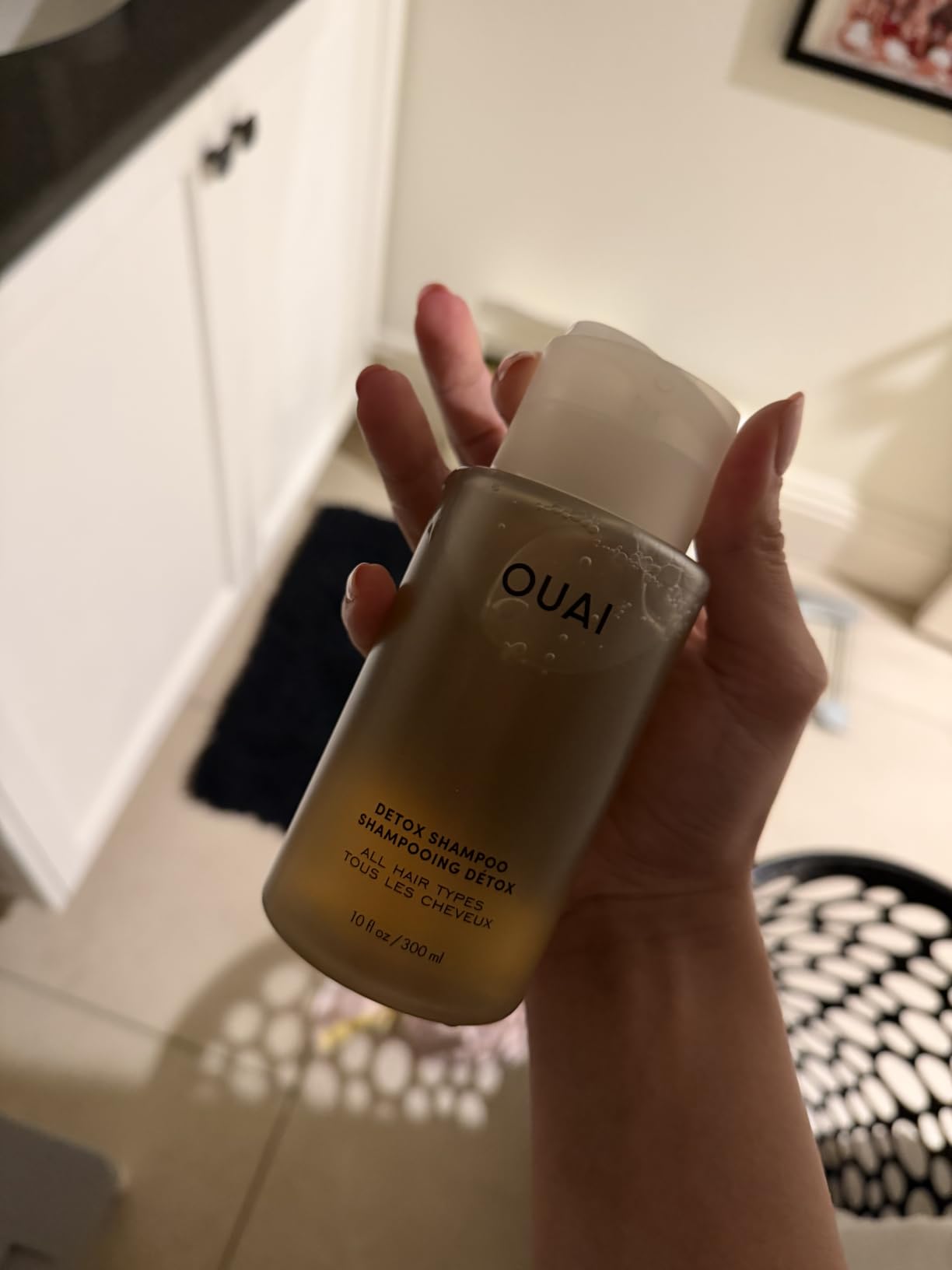 OUAI Detox Shampoo - Clarifying Shampoo for Build Up (10 Fl Oz) | Dirt, Oil, Product and Hard Water - Apple Cider Vinegar & Keratin for Clean, Refreshed Hair - Sulfate-Free Hair Care customer photo 1