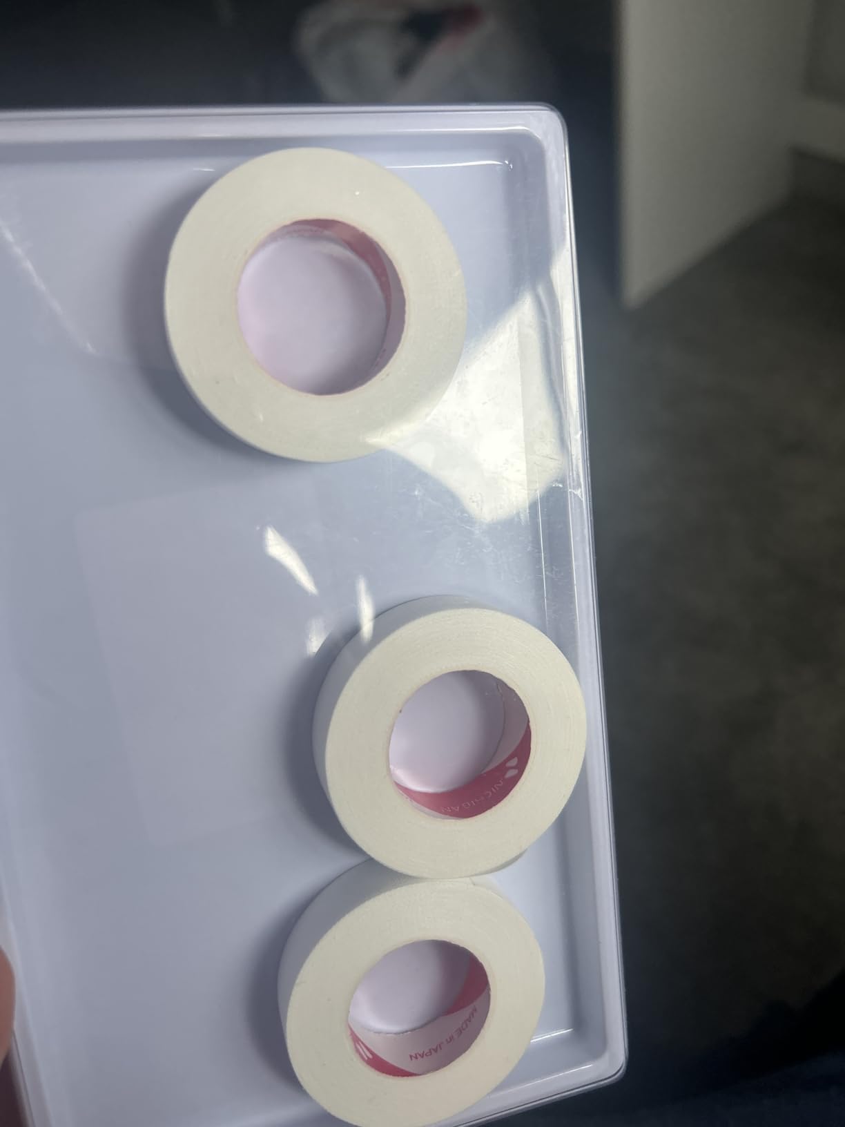 Eyelash Extension Tape, 6 Rolls Japan Micropore Medical Soft Tape for Eyelash Extension, Eyelash Extension Supplies 9M Each Roll customer photo 1