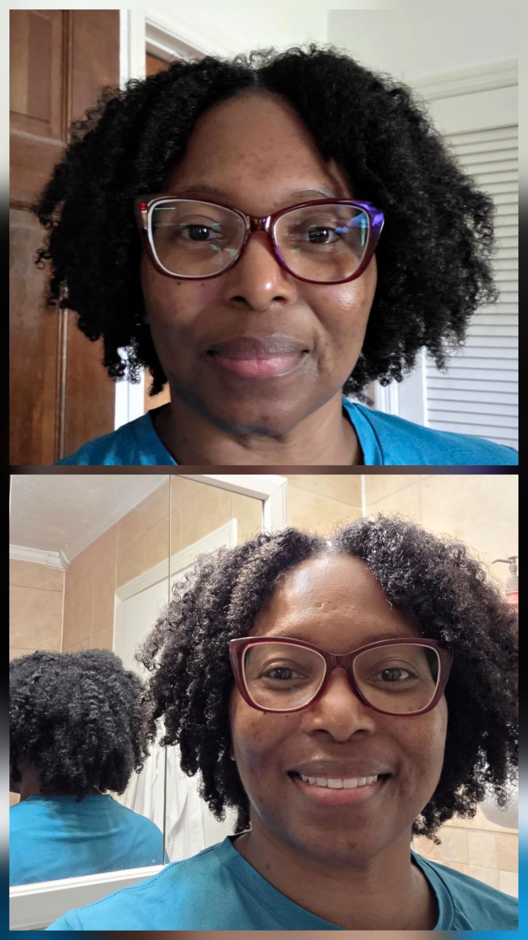 SheaMoisture Curl Enhancing Smoothie Hair Cream Coconut and Hibiscus for Thick, Curly Hair Sulfate Free and Paraben Free Curl Cream 20 oz customer photo 1