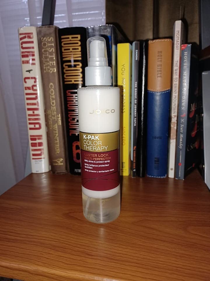 Joico K-PAK Color Therapy Luster Lock Multi-Perfector Daily Shine & Protect Spray | For Color-Treated Hair | Instantly Detangle | Control Frizz | Boost Shine | With African Maketti & Argan Oil customer photo 1