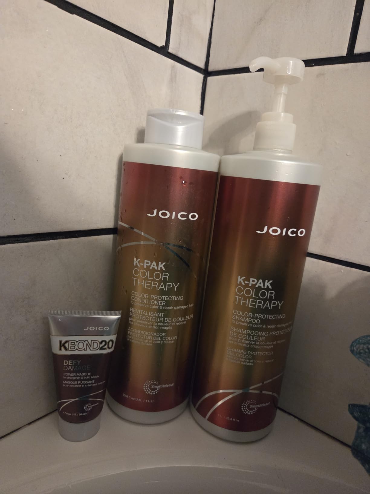 Joico K-PAK Color Therapy Color-Protecting Shampoo | For Color-Treated Hair | Boost Shine | Improve Elasticity | Repair Breakage | Rebuild Damaged Hair | With Keratin & Argan Oil customer photo 1