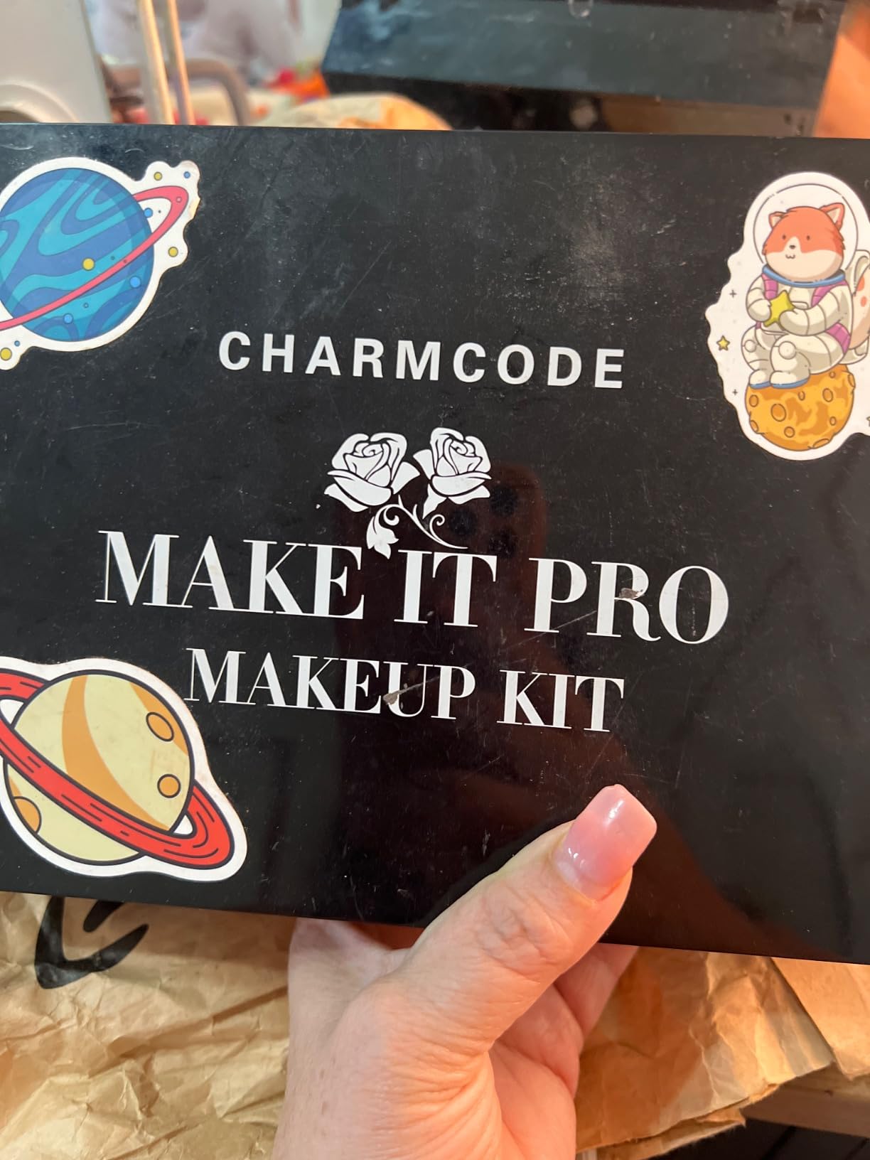 CHARMCODE 190 Colors Cosmetic Make up Palette Set Kit Combination with Eyeshadow Facial Blusher Eyebrow Powder Face Concealer Eyeliner Pencil A Mirror All-in-One Makeup Gift (Multicolor) customer photo 2