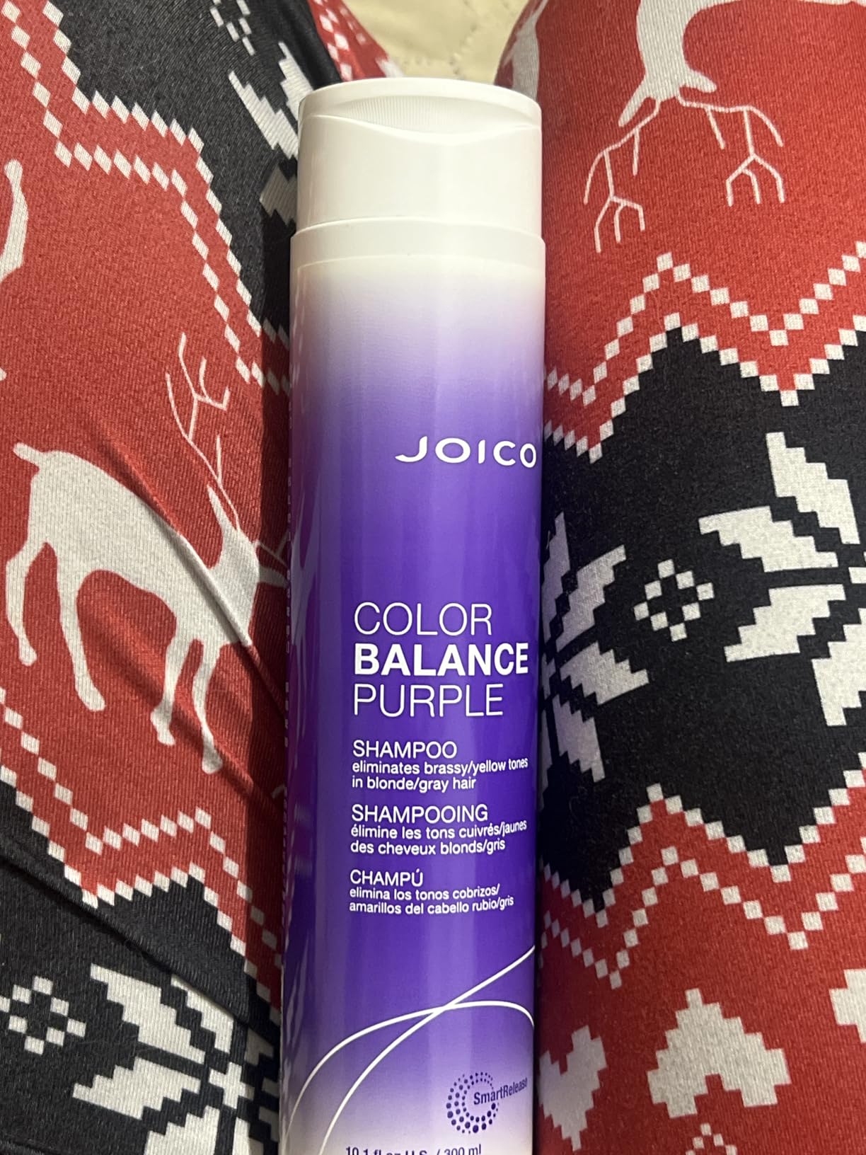 Joico Color Balance Purple Shampoo | For Cool Blonde or Gray Hair | Eliminate Brassy Yellow Tones | Boost Color Vibrancy & Shine | UV Protection | With Rosehip Oil & Green Tea Extract customer photo 2