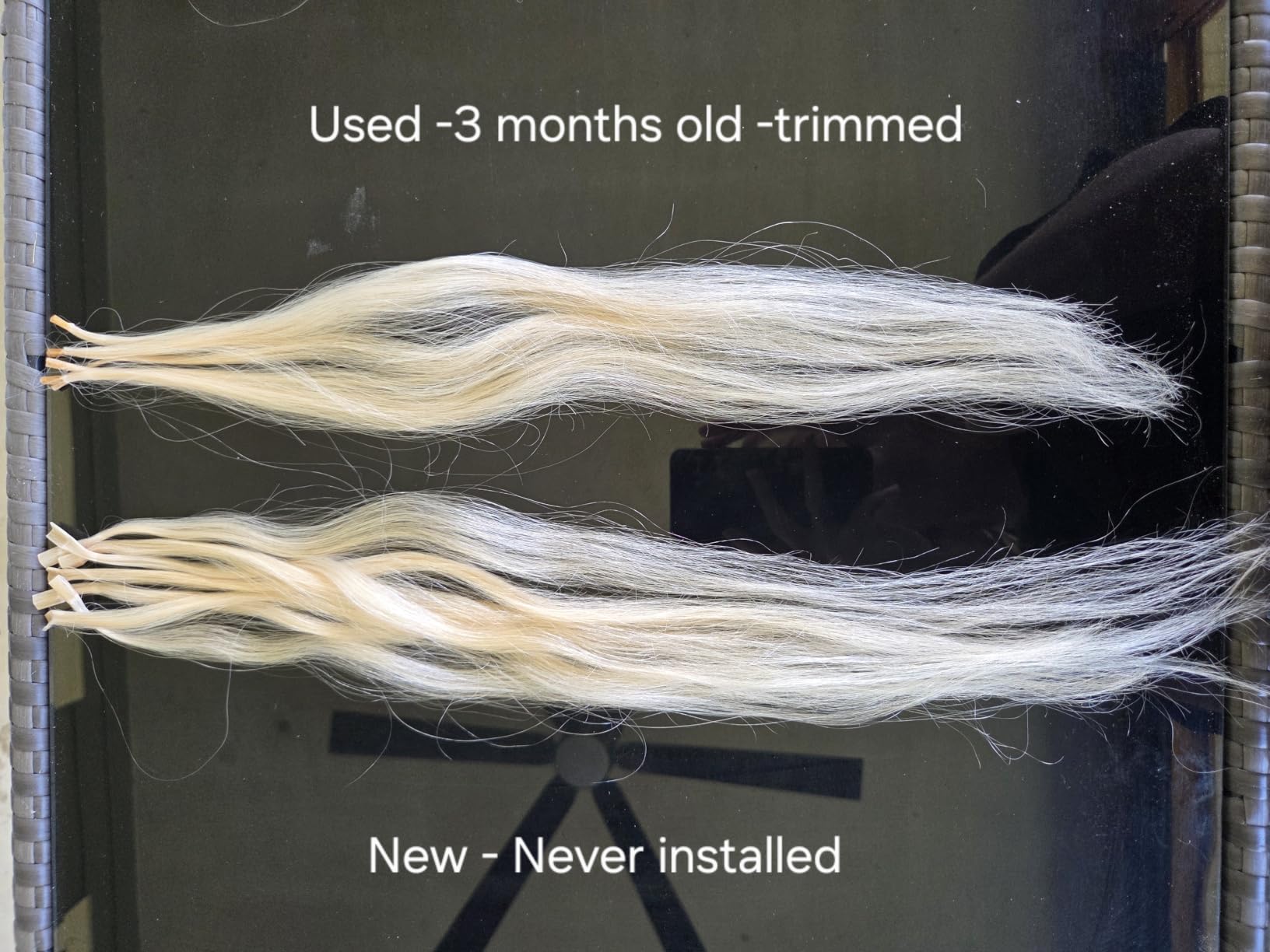 Sunny Hair I Tip Human Hair Extensions, Brown, Invisible 20 Inch Cold Fusion Pre-Bonded, for Women with Active Lifestyles, Maintains Shape for Night Out Gatherings, 50g customer photo 2