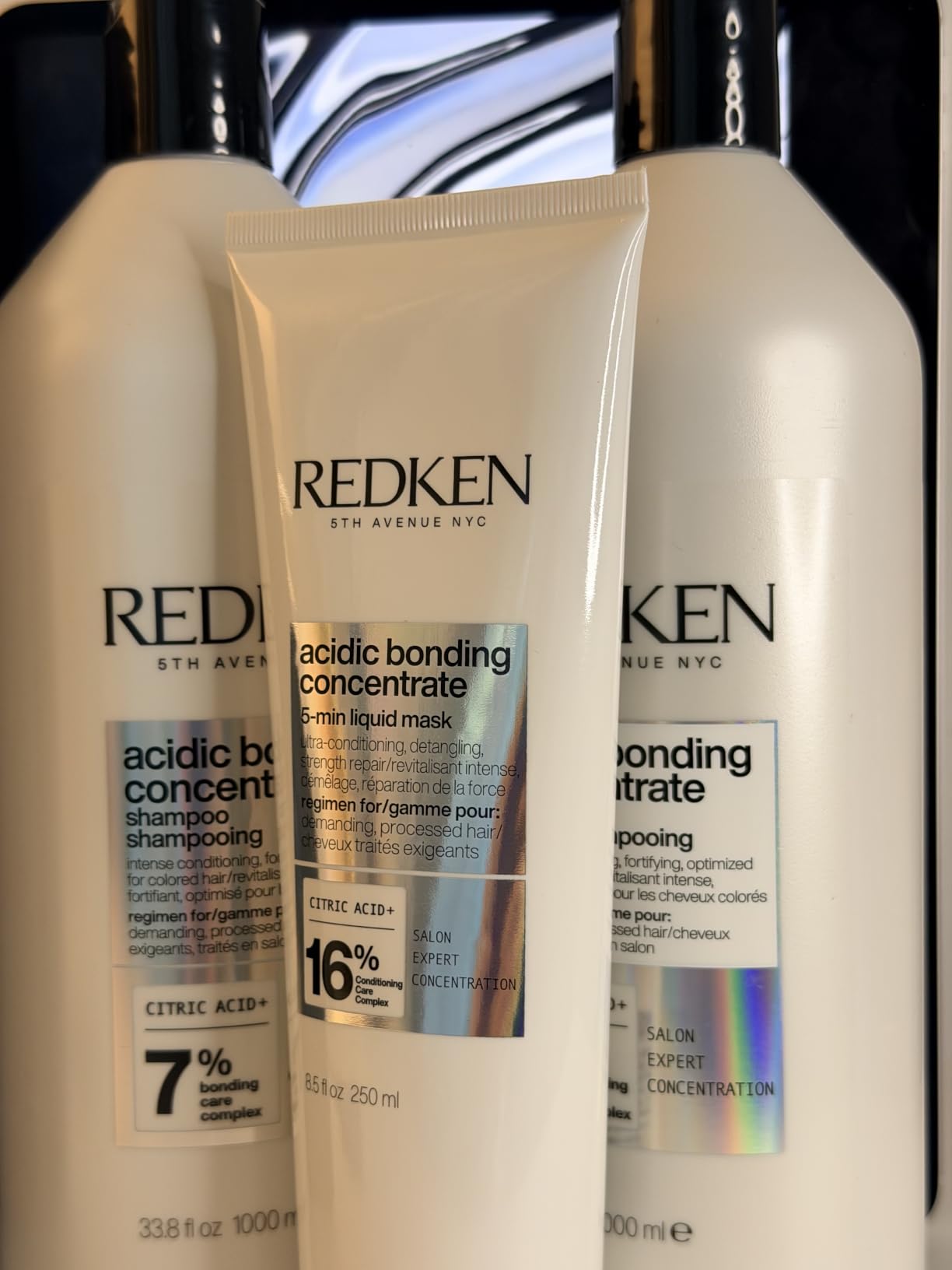 Redken Acidic Bonding Concentrate Shampoo - For Damaged Hair Repair, Strengthens and Repairs Weak and Brittle Hair, Sulfate-Free, Color Safe, With Citric Acid customer photo 1
