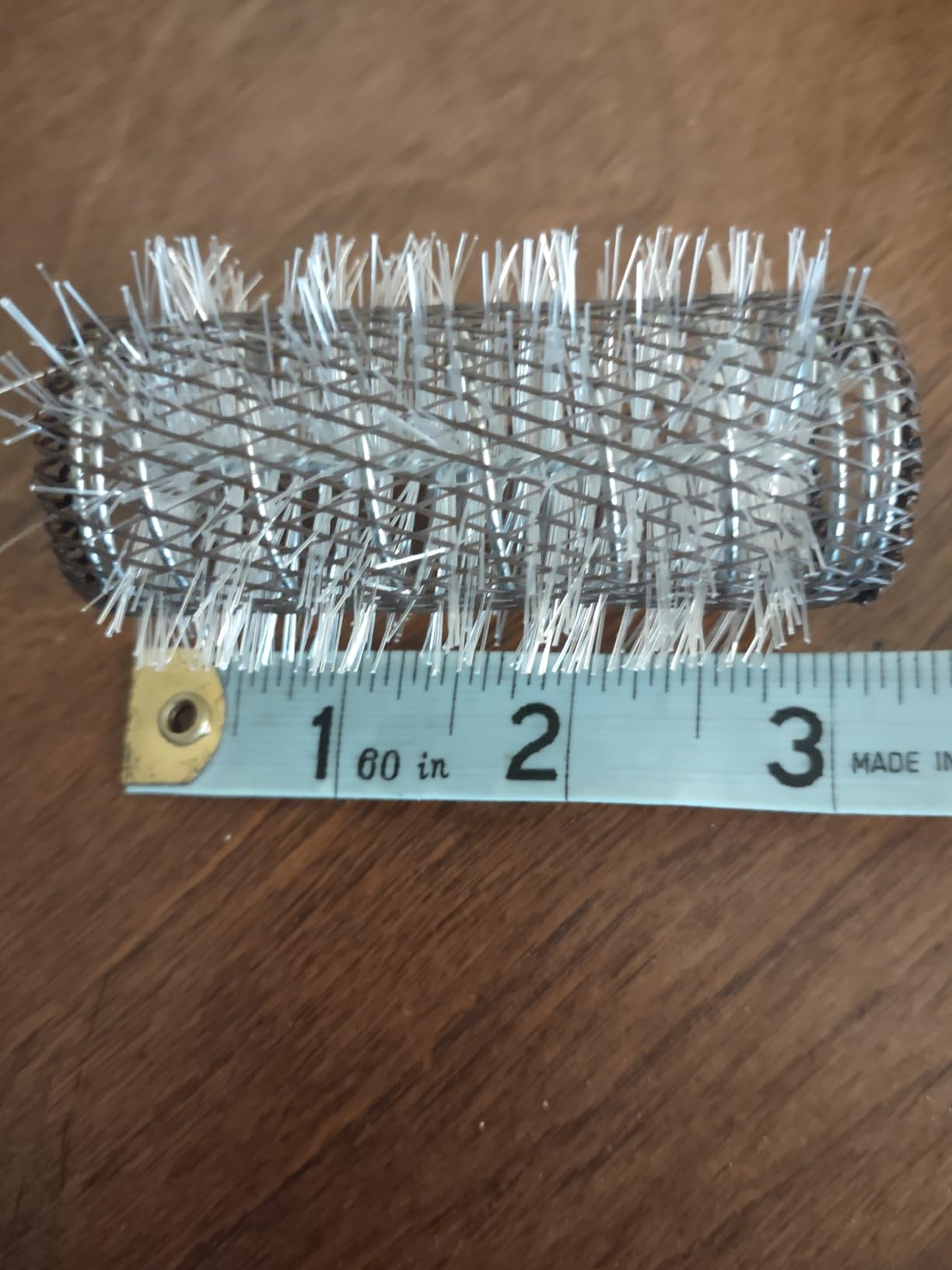 ALAZCO 8 pc Vintage Style Hair Rollers XLarge BRUSH ROLLERS & 8 PINS customer photo 1