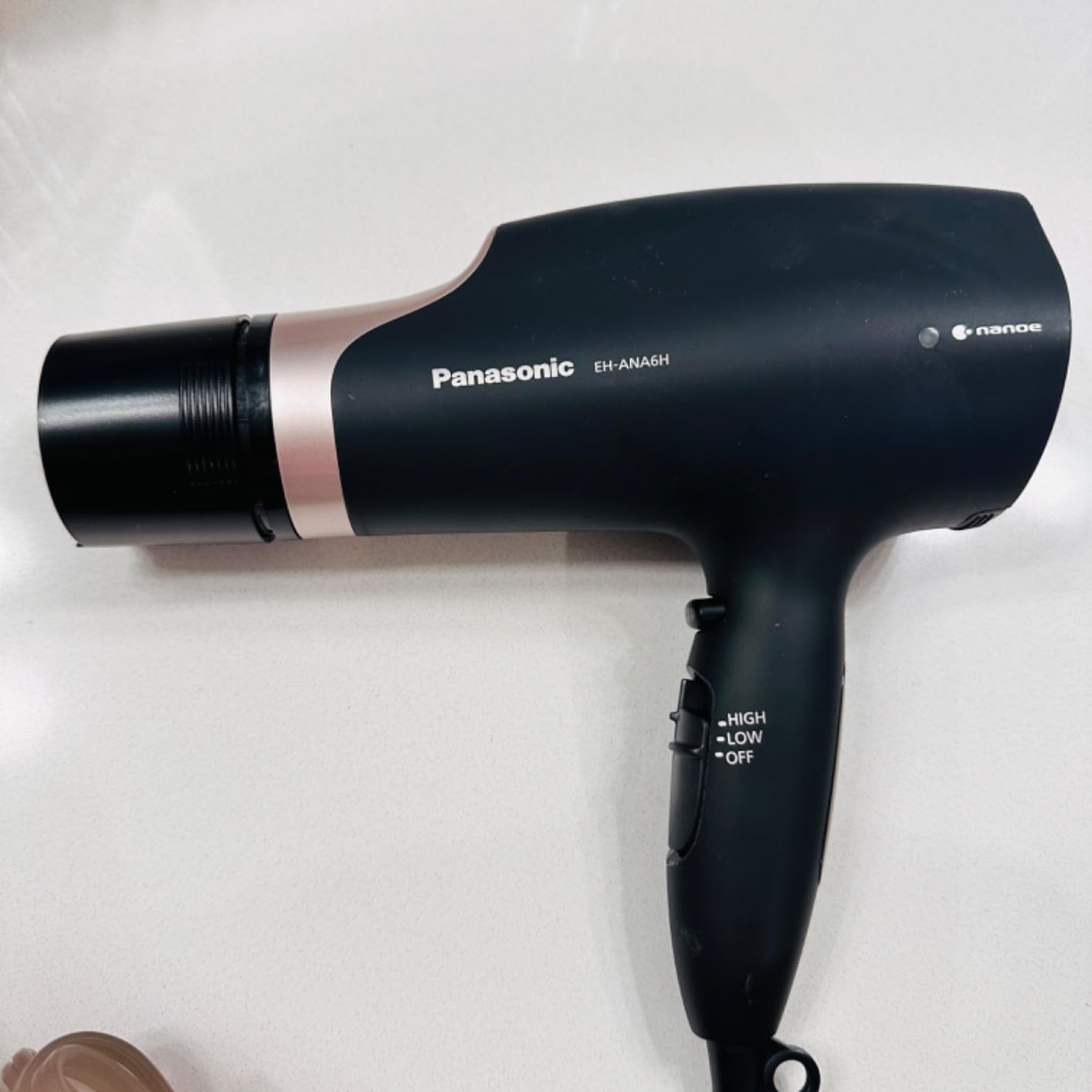 Panasonic Nanoe Salon Hair Dryer with Oscillating Quickdry Nozzle, EH-NA67-W customer photo 1