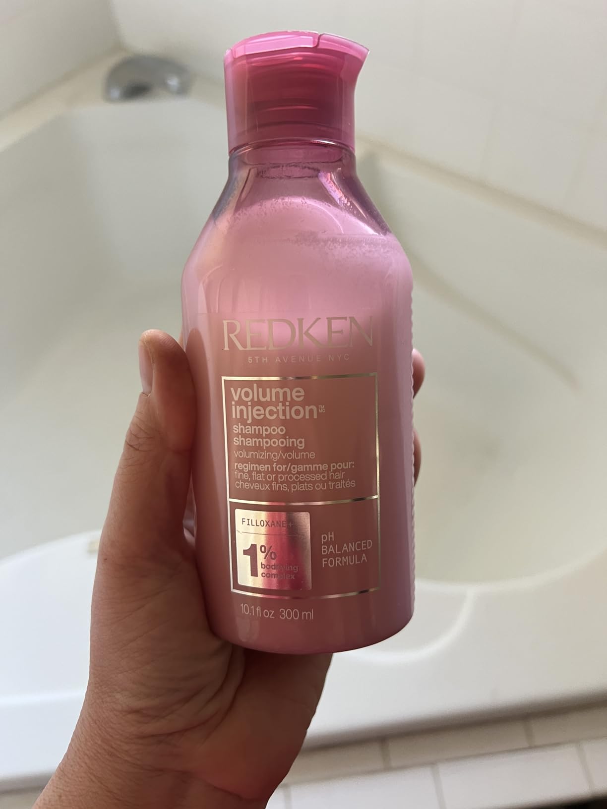 Redken Volume Injection Shampoo For Fine Hair - Adds Lift & Body, Volumizing & Detangling Without Weighing Down, Paraben Free customer photo 2
