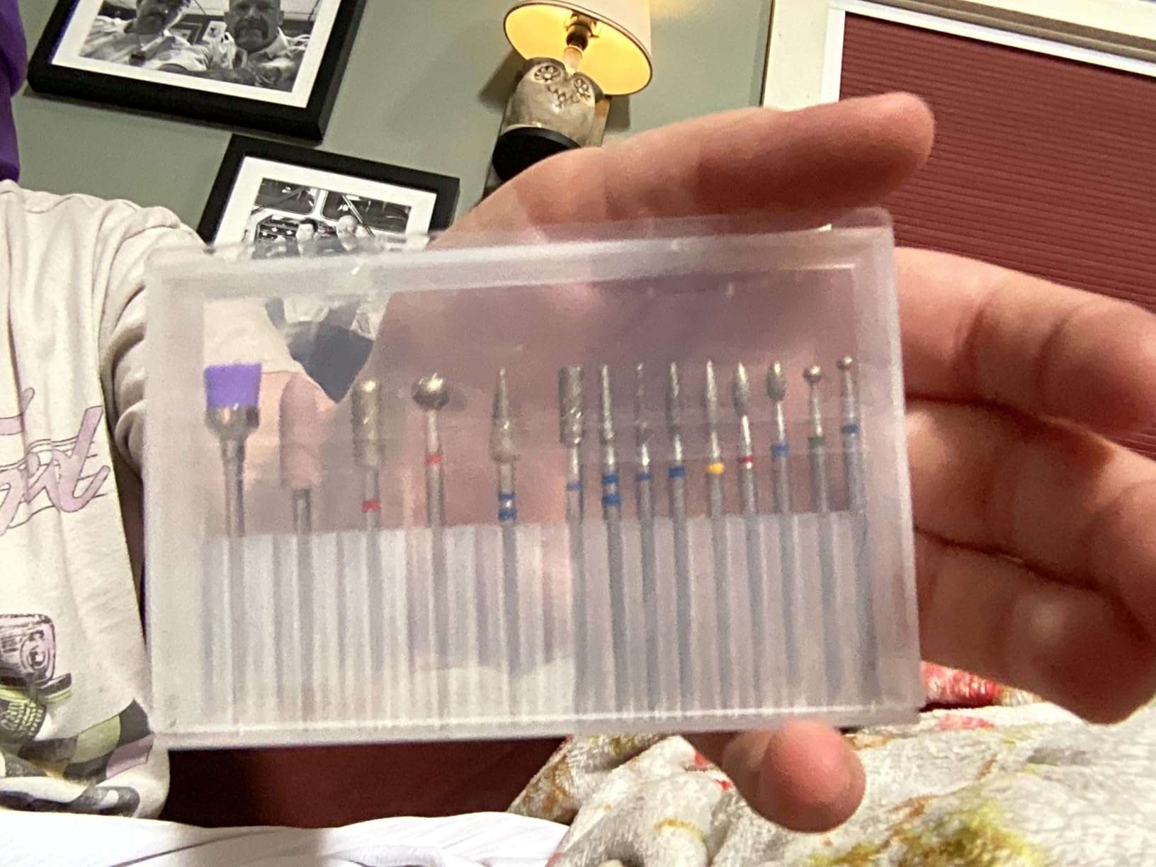 14pcs Nail Drill Bits Set, 3/32