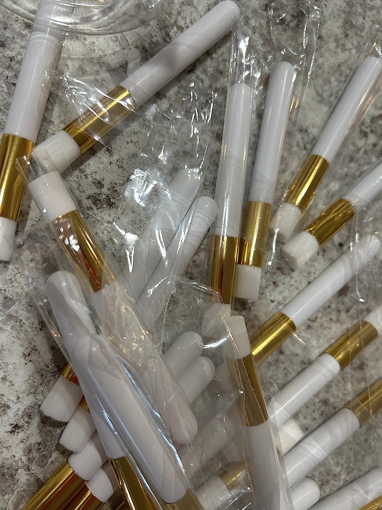 30 Pieces Lash Brushes for Cleaning Lash Shampoo Brushes for Eyelash with Container Blackhead Removing Nose Pore Deep Cleaning(4 Inch,Black) customer photo 2