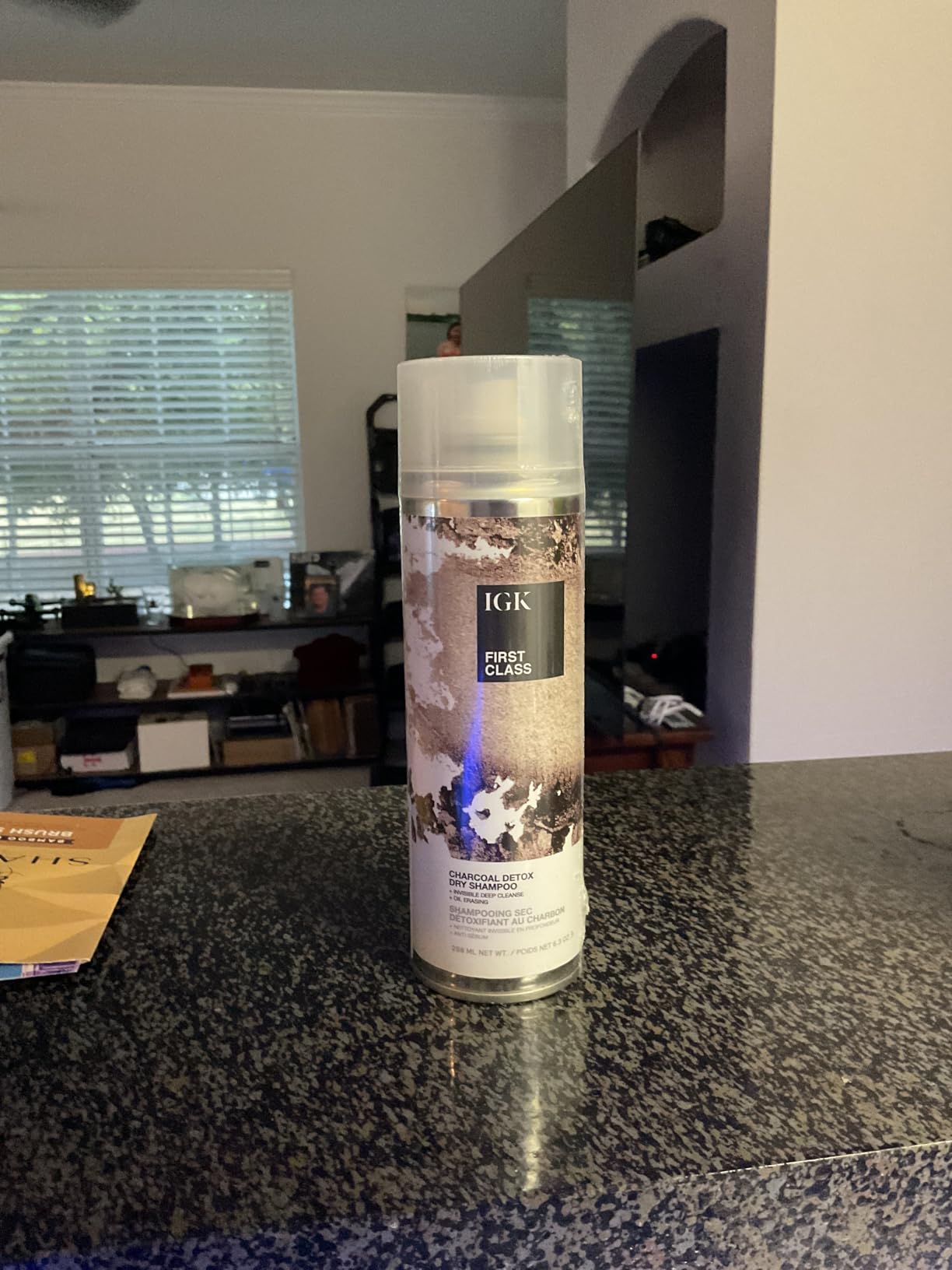 IGK First Class Charcoal Detox Dry Shampoo for Oily Hair + Scalp, 6.3 Oz | Absorbs Oil + Odor, Talc-Free + Vegan customer photo 2