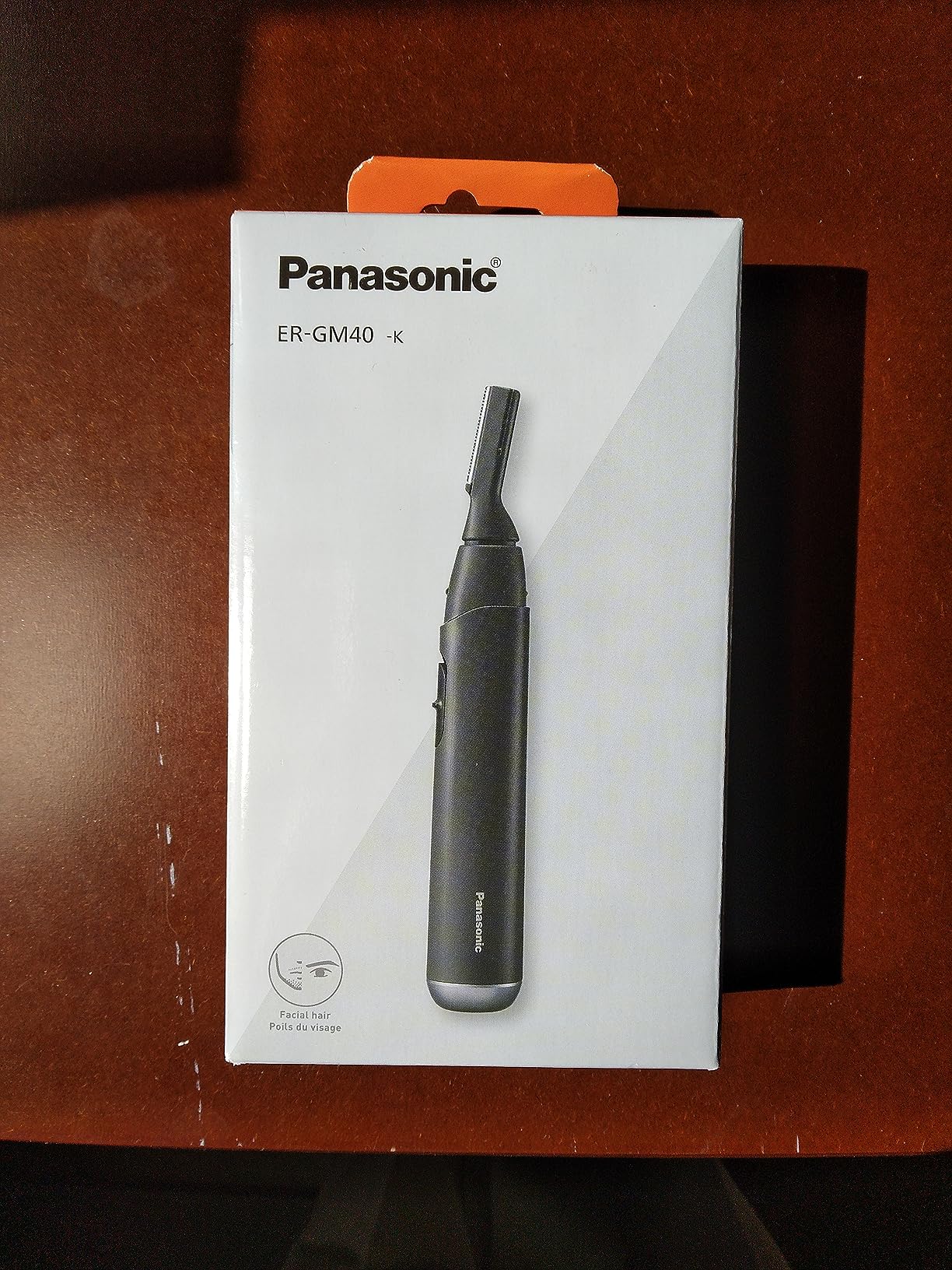 Panasonic Facial Hair Trimmer for Sensitive Skin, Unisex Detailer with Flexible Head, Gentle on Acne, Includes 2 Eyebrow Attachments, Wet/Dry Facial Trimmer for Men and Women - ER-GM40-K (Black) customer photo 2