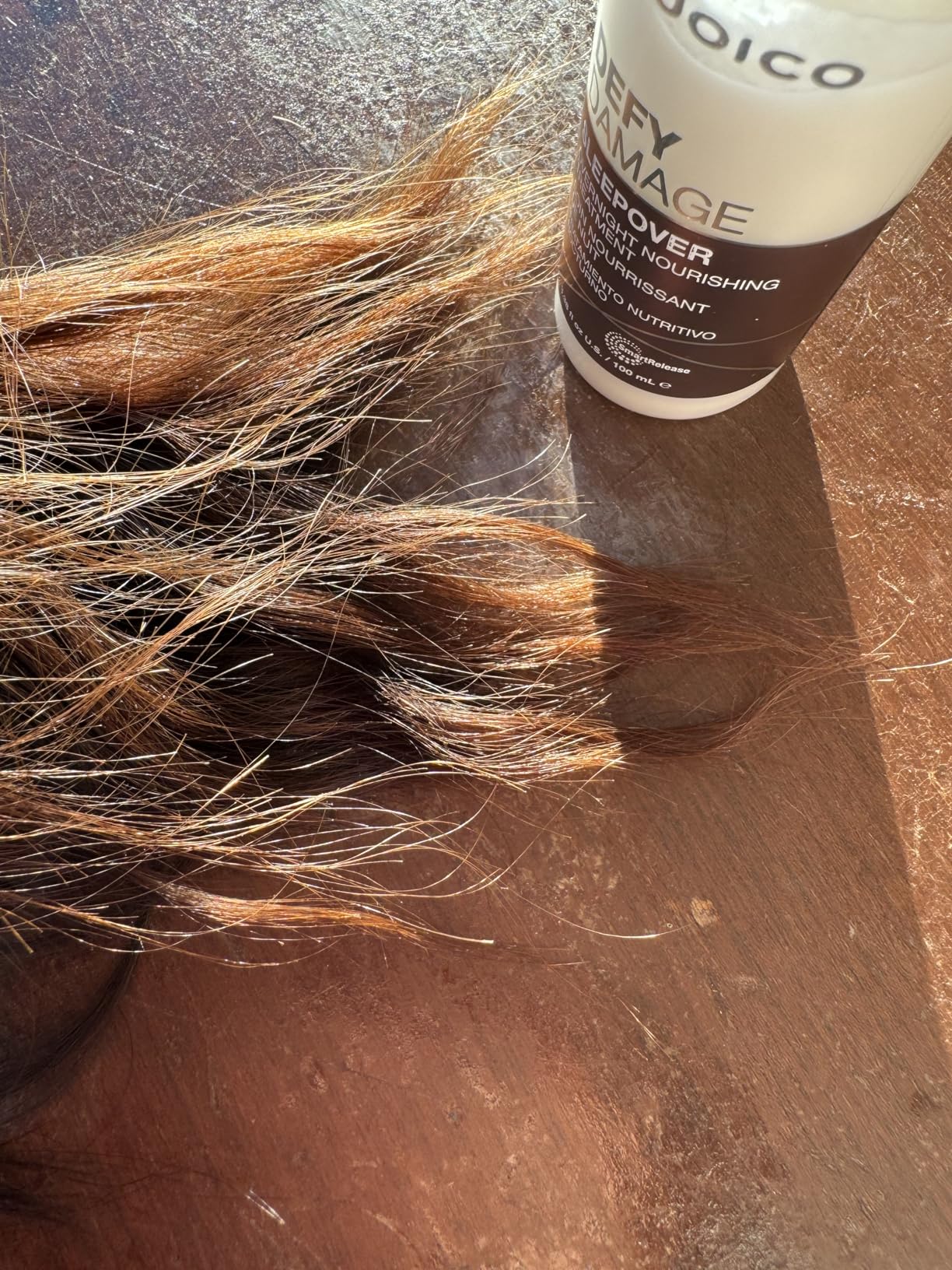 Joico Defy Damage Sleepover Overnight Nourishing Treatment | Instantly Softens & Smooths | Strengthen Bonds | Reduce Breakage & Split Ends | No Rinse Formula | With Arginine & Keratin customer photo 1