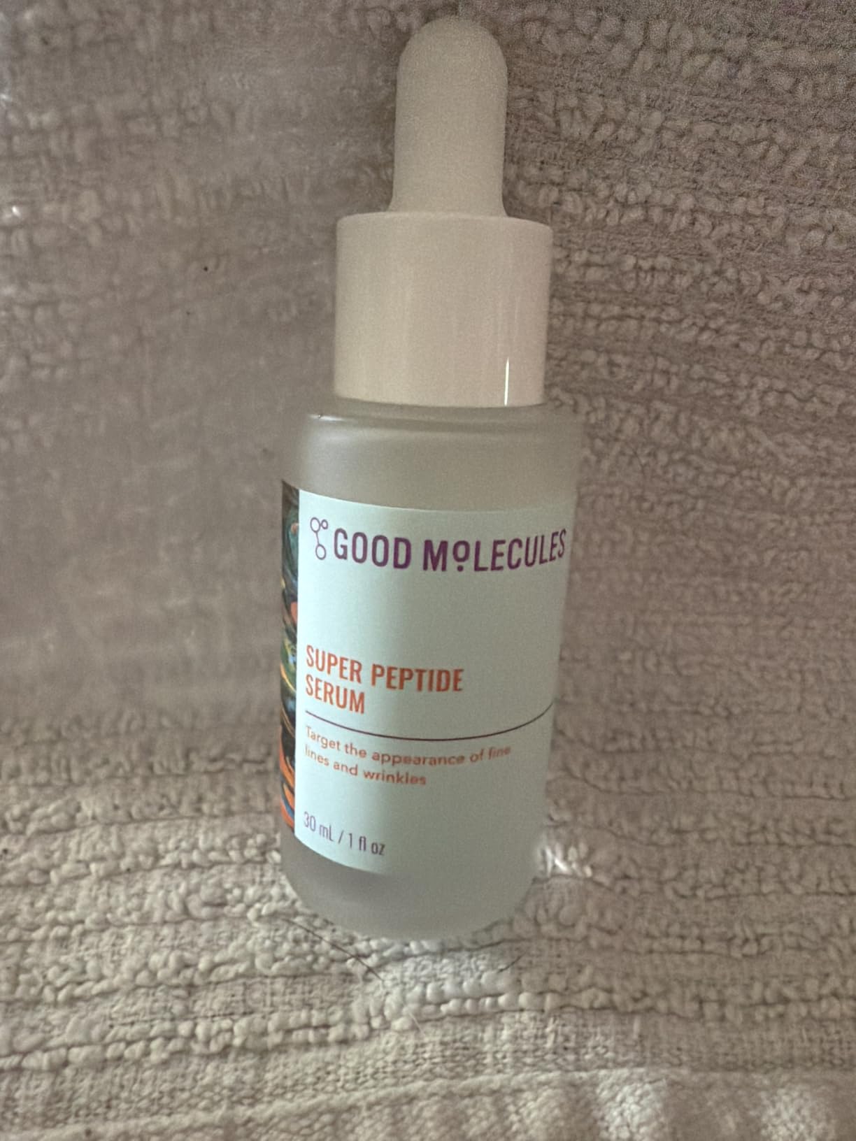 Good Molecules Super Peptide Serum - Anti-aging Facial Serum with Peptides and Copper Tripeptides to Plump and Firm - Water-Based Skincare for Face customer photo 1
