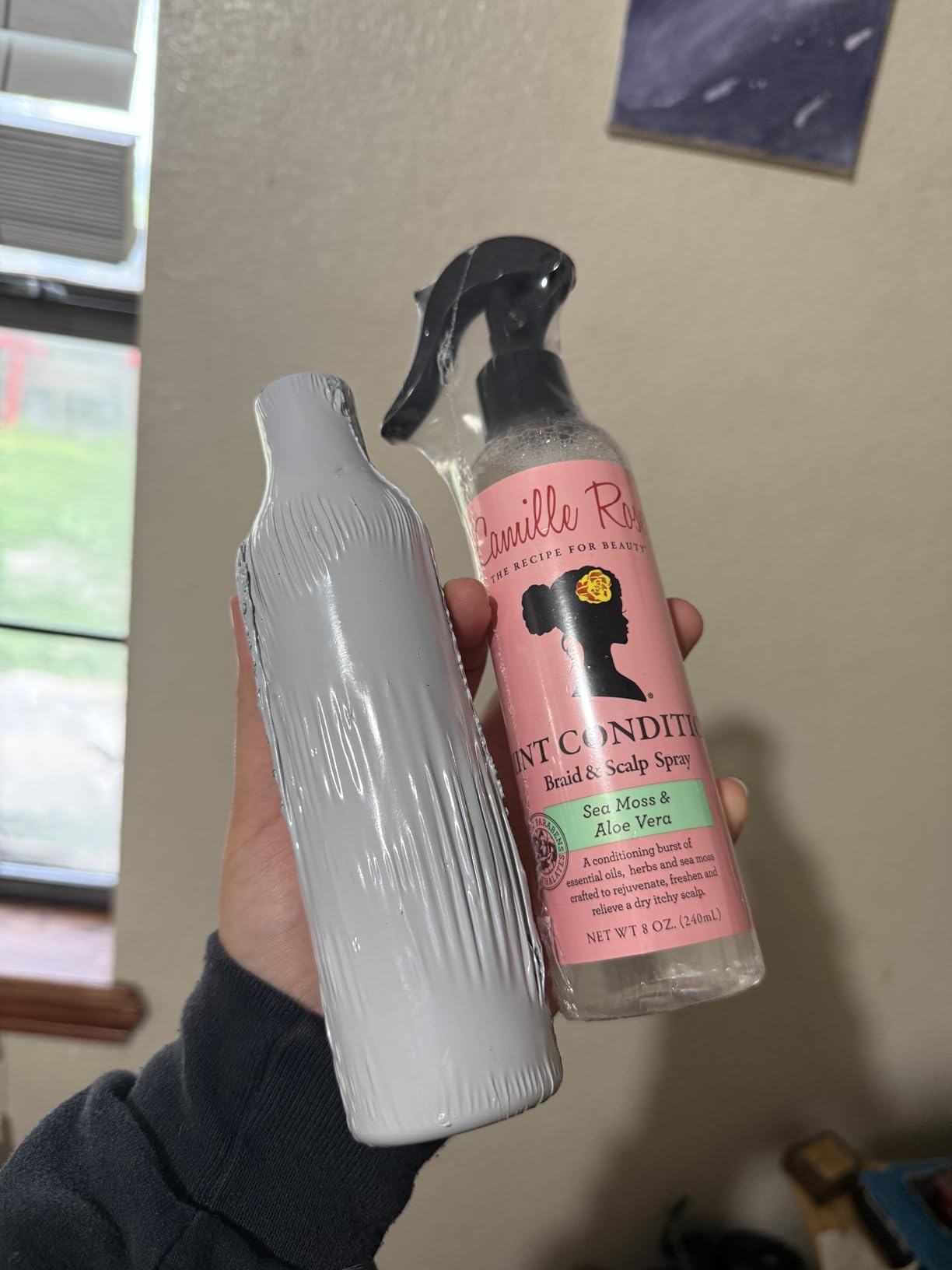 Camille Rose Braid & Scalp Spray, Mint Condition - Sea Moss & Aloe Vera Braiding Spray, Dry, Itchy Scalp Care, 8 Oz customer photo 2
