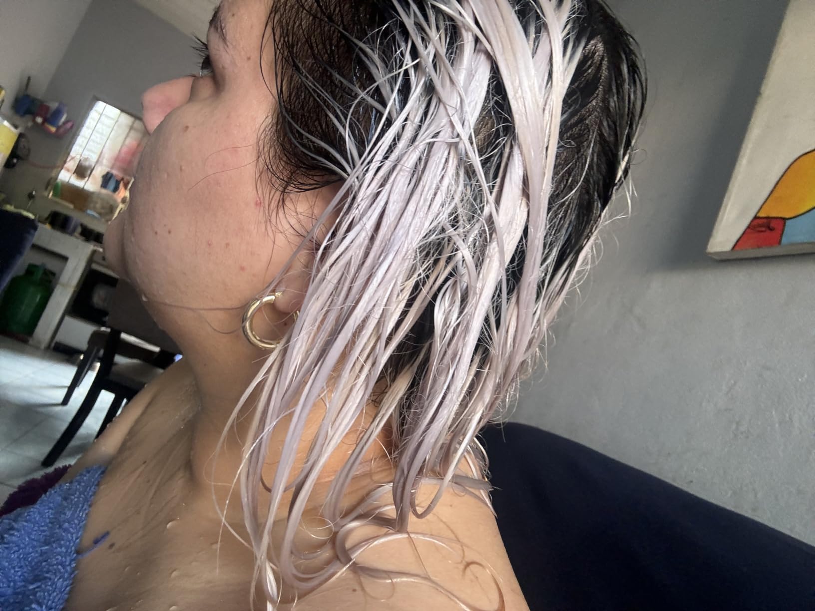 Robson Peluquero Blue Toning Kit | Hair Toner Gloss + Shampoo | Icy Platinum, Ash & Silver Blonde for Brassy Hair, Bleached, Highlights, Neutralizes Orange & Yellow Tones - 2x10.1 Fl Oz customer photo 1