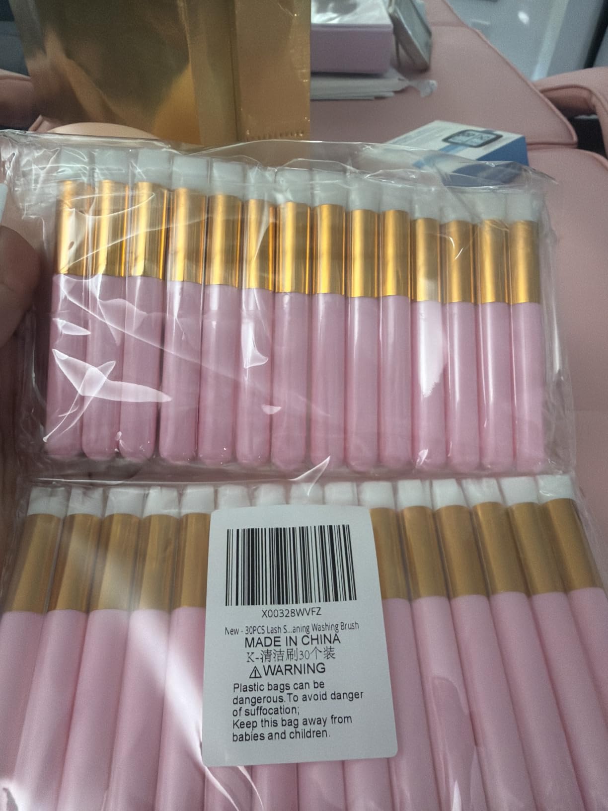 30PCS Lash Shampoo Brushes, Nose Pore Deep Cleaning Tool, Peel off Blackhead Remover, Eyelash Extensions Cleanser, Nose Washing Brush customer photo 1