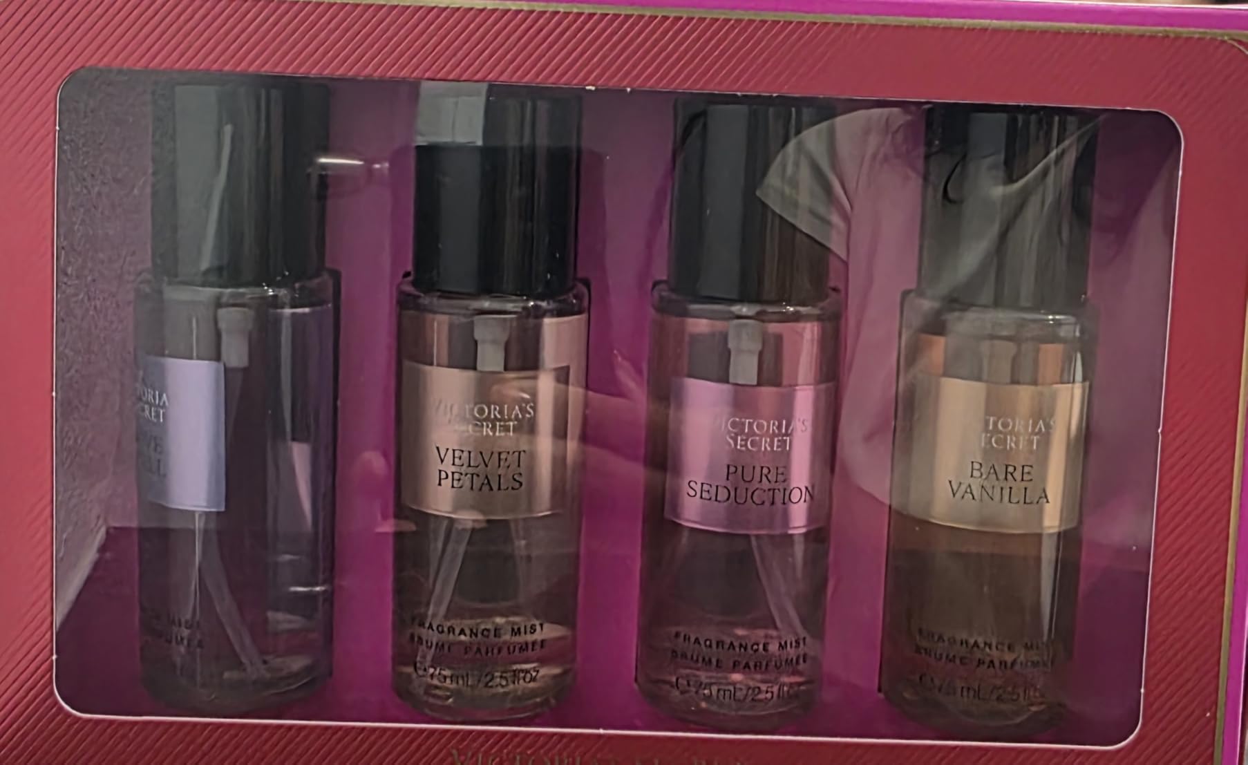 Victoria's Secret Fragrance Mist Collection 4 Piece Mini Mist Gift Set, Assorted Scents, Gift Set for Women customer photo 2