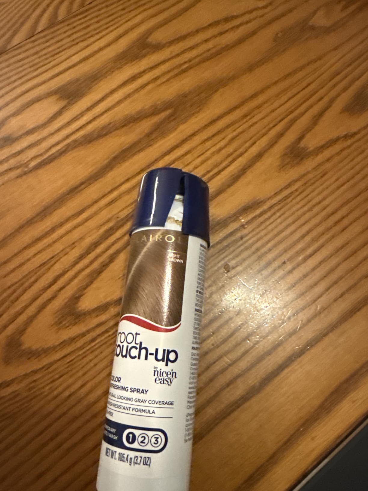 Clairol Root Touch-Up Temporary Hair Coloring Spray, Light Brown Hair Color | Instant Natural-Looking Gray Root Coverage | Ammonia Free | Lightweight Formula | Pack of 1 customer photo 2