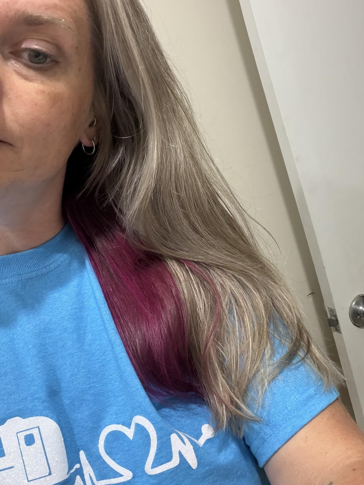 Lime Crime Full Coverage Unicorn Hair Dye, Chocolate Cherry - Damage-Free Semi-Permanent Hair Color Conditions & Moisturizes - Temporary Hair Tint Kit Has A Sugary Citrus Vanilla Scent - Vegan customer photo 1