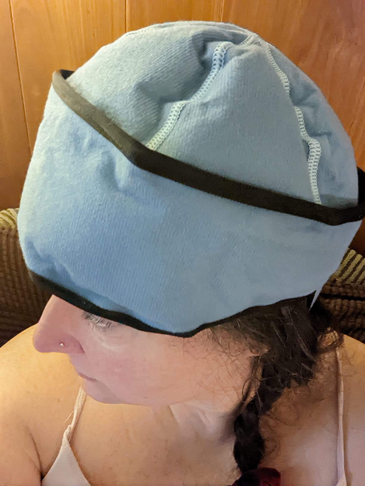 Cold Cap for Chemotherapy Patients by NatraCure - Essential for Any Chemo Care Package for Women or Men, Comfort Items Chemo Patients, Chemotherapy Must Haves for Women - 762-NC001- One Size customer photo 1