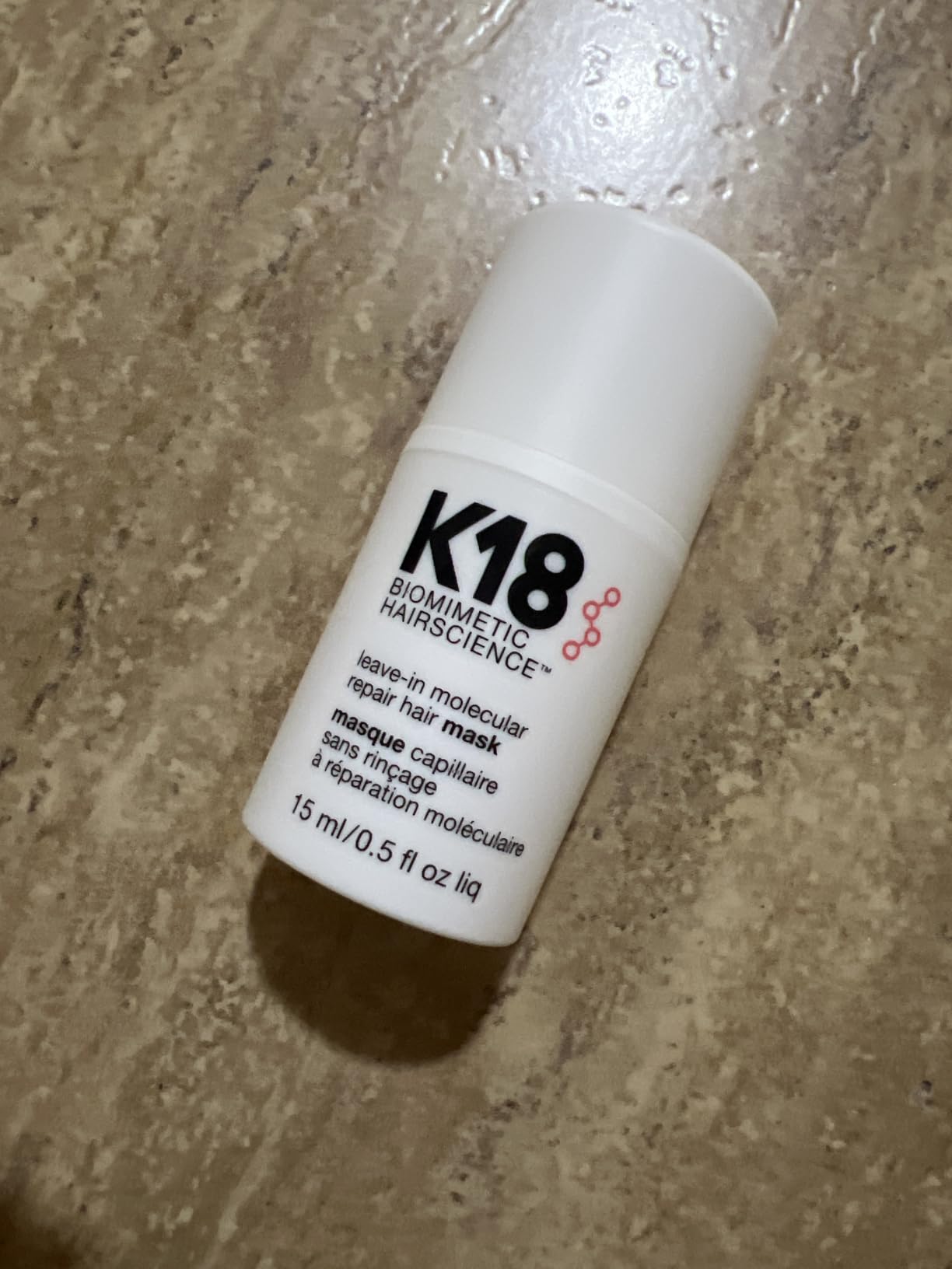 K18 Leave-In Molecular Repair Hair Mask, Patented, Lasting Repair For Dry, Frizzy, Damaged Hair, Reverse Damage In 4 Minutes From Bleach, Color, Chemical Services + Heat customer photo 2