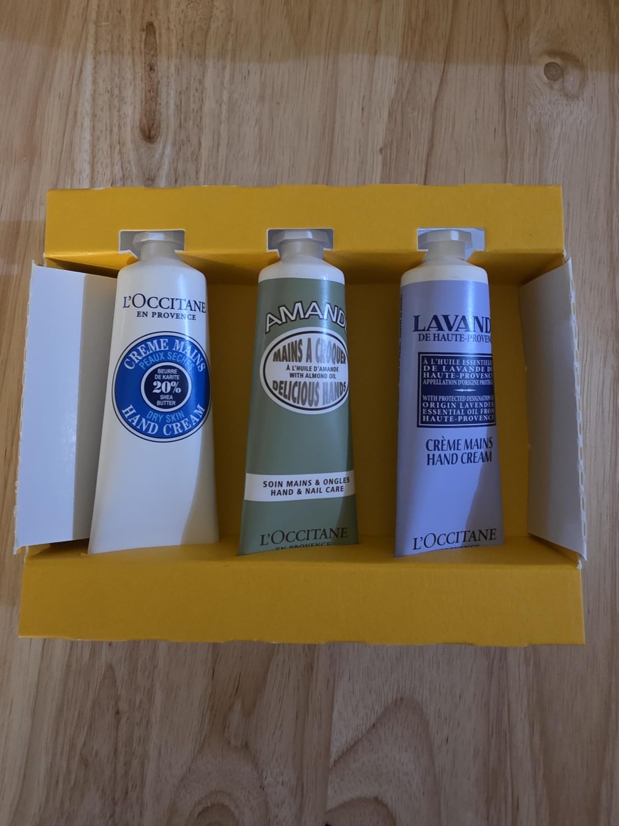 L'Occitane Hand Cream Classics 3-Piece Gift Set, Moisturizing Skincare Trio, Nourishing Creams for Dry Hands, Nails, and Cuticles, Travel-Sized, Vegan customer photo 1