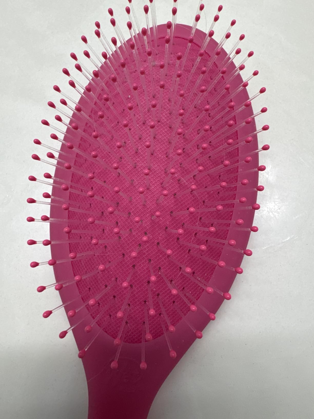Wet Brush Detangling Brush, Original Detangler Brush (Sky) - Wet & Dry Tangle-Free Hair Brush for Women & Men - No Tangle Soft & Flexible Bristles for Straight, Curly, & Thick Hair customer photo 2