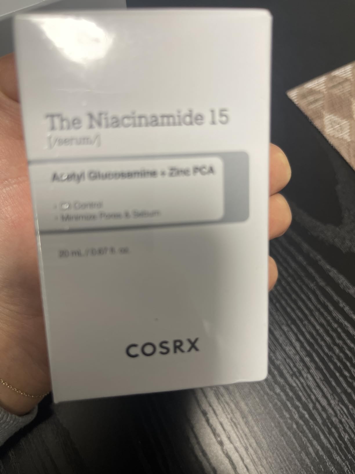 COSRX 15% Niacinamide Face Serum, 0.67 fl oz, Pore Minimizer Serum for Face, Even Skin Tone, Korean Skin Care customer photo 1