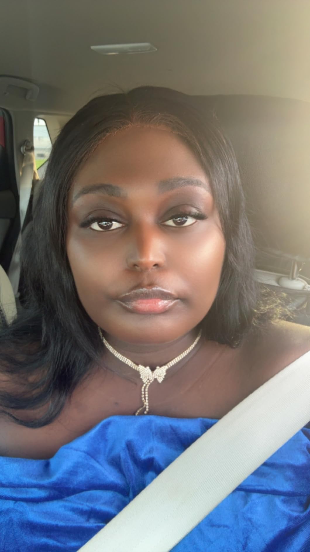 bunGiol Straight HD Transparent Lace Front Wigs Human Hair 13x4 for Black Women Glueless Brazilian Virgin Frontal Hairline 180% Density Pre Plucked with Baby Hair Black 24 inches customer photo 2
