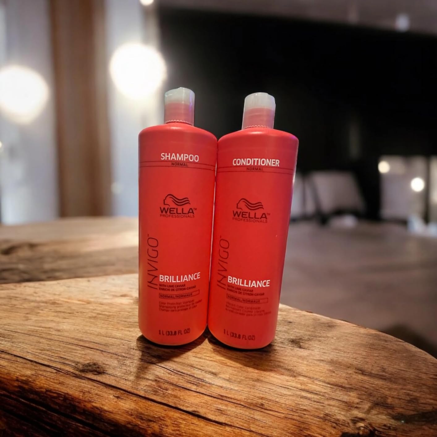 Wella Professionals Invigo Brilliance Conditioner Fine/Normal Colored Hair | Intense Color Protection & Maintains Vibrancy | Salon Care Gloss Shine Detangling customer photo 1