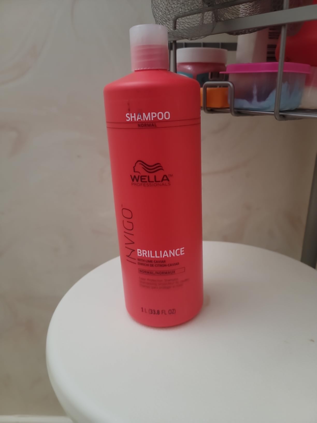 Wella Professionals Invigo Brilliance Conditioner Fine/Normal Colored Hair | Intense Color Protection & Maintains Vibrancy | Salon Care Gloss Shine Detangling customer photo 2