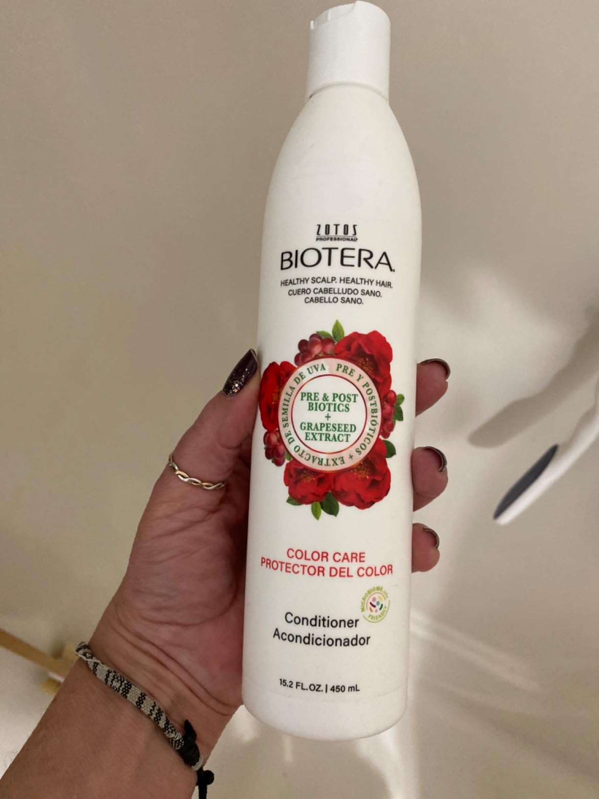 Biotera Color Care Conditioner for Color-Treated Hair - Protects & Extends Vibrancy with Coconut & Grapeseed Extract, Enhances Shine & Softness, Color-Safe, Vegan customer photo 1
