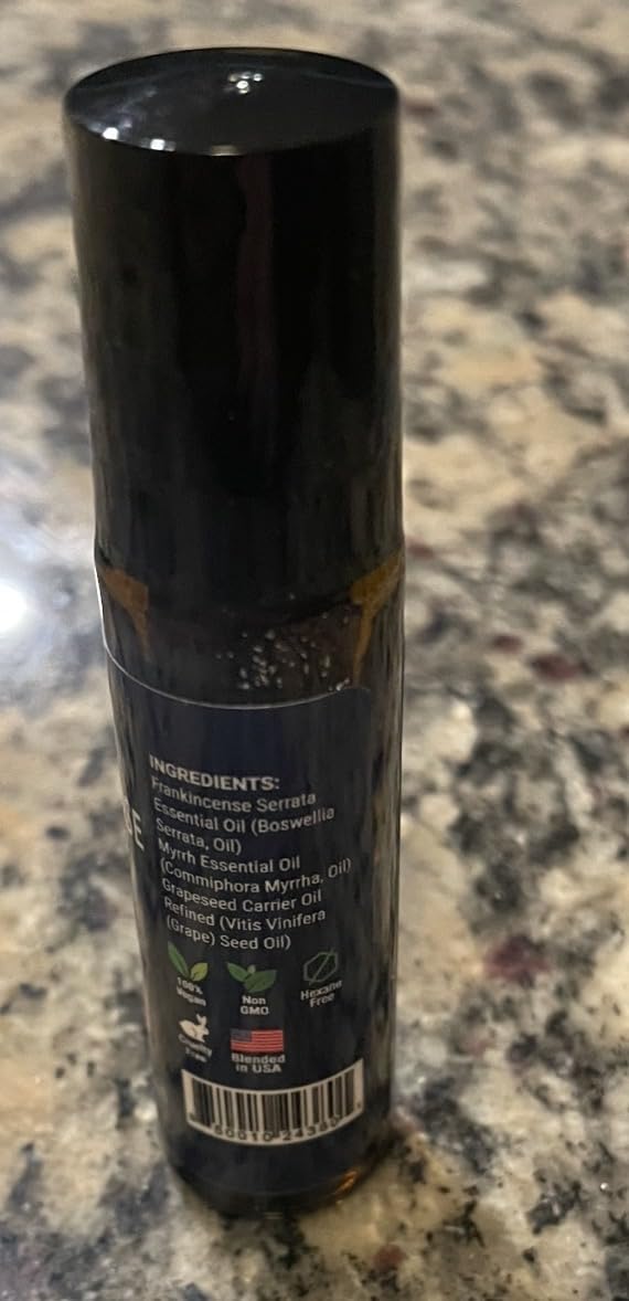 Stress Relief Essential Oil Roll-On 10 ml for Aromatherapy and Relaxation | Pre-Diluted Blend of Calming Essential Oils - Nexon Botanics customer photo 2