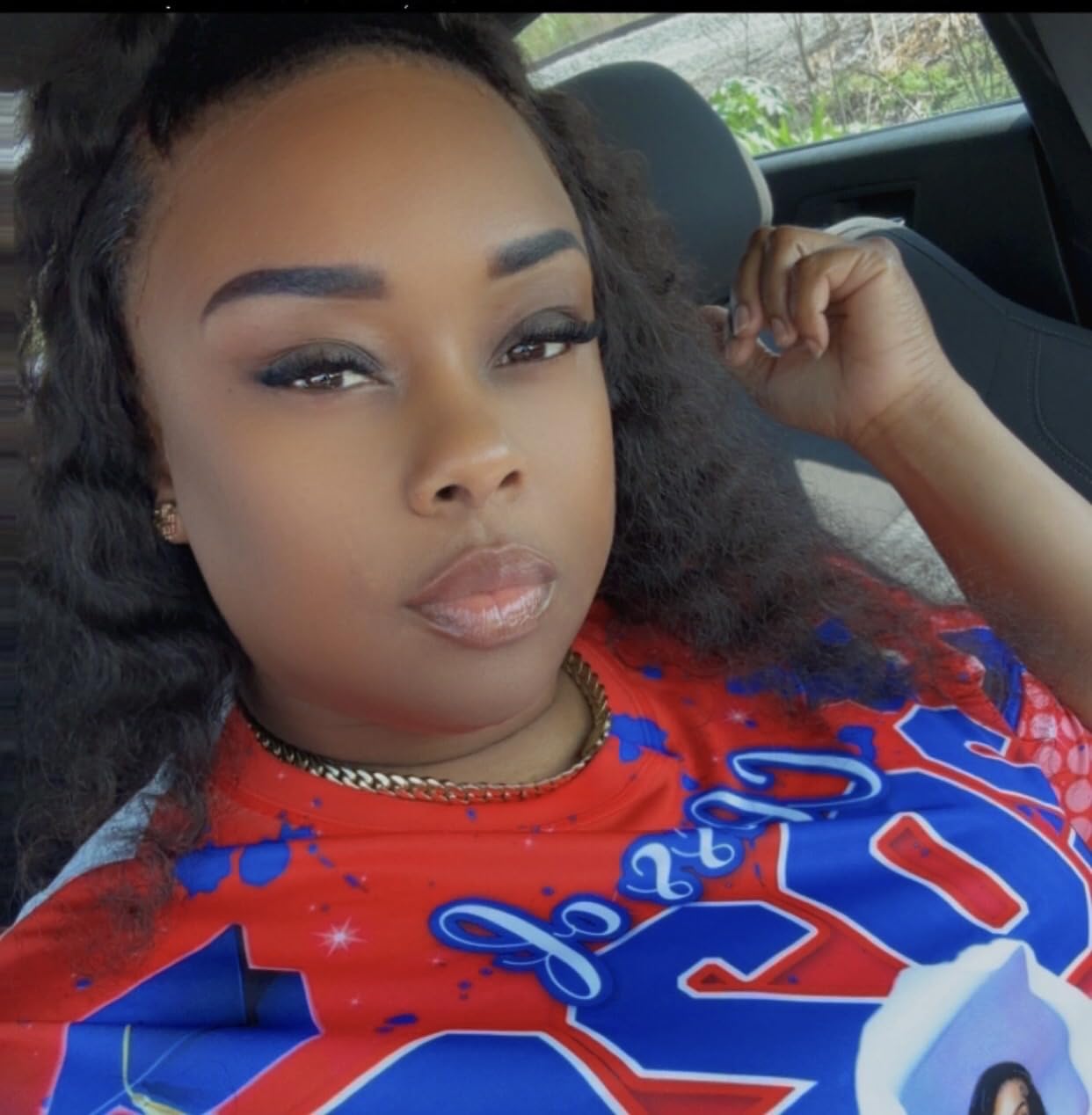 bangjazz 13x4 Deep Wave Lace Front Wigs Human Hair 180% Density Deep Wave Frontal Wigs HD Lace 26 Inch Curly Wigs for Black Women Pre Plucked with Baby Hair Curly Lace Front Wig customer photo 2