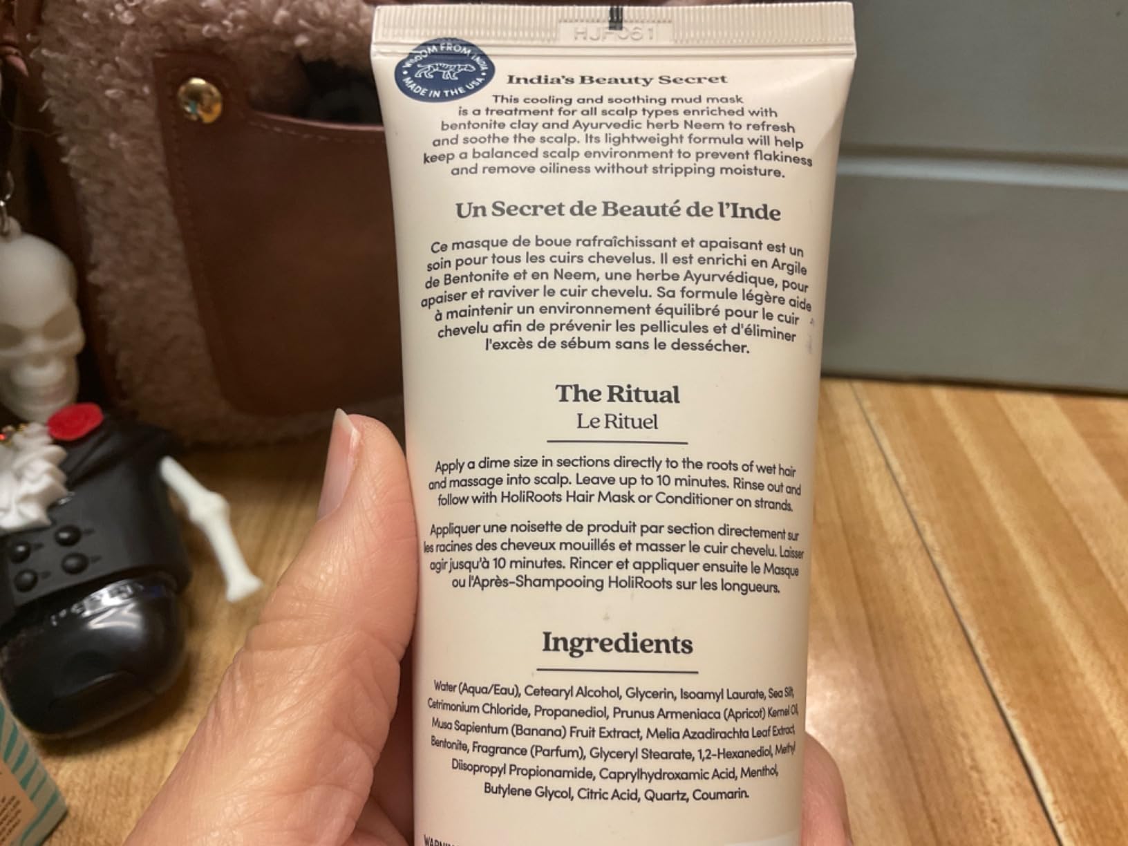 Fable & Mane Cooling Scalp Mud Mask, Soothes Itchiness and Irritation. Treatment to Purify the Scalp with Ayurvedic Neem customer photo 2