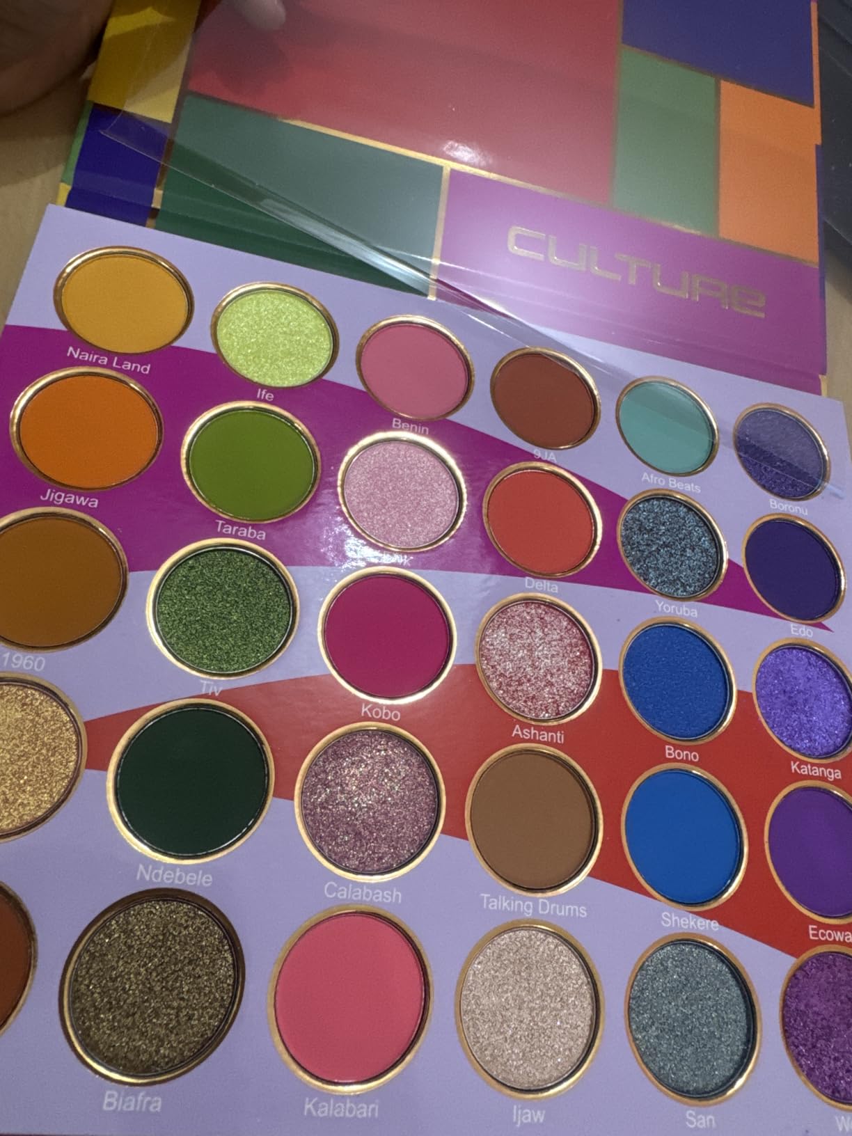 Juvia's Place Culture Eyeshadow Palette - 30 Colors High Pigment Makeup | Long Lasting Eyeshadow, Matte and Shimmering Metallic Shades for Bold Beauty Make Up Looks customer photo 1