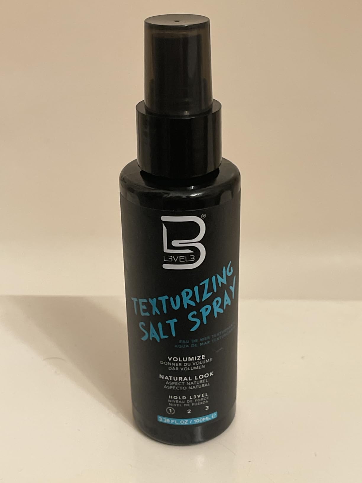 L3 Level 3 Sea Salt Spray for Hair, Texturizing, Beachy Waves, 8.45 fl oz | Texture spray, hair texture spray, light flexible hold, surf spray, casual finish, adds body and definition customer photo 2