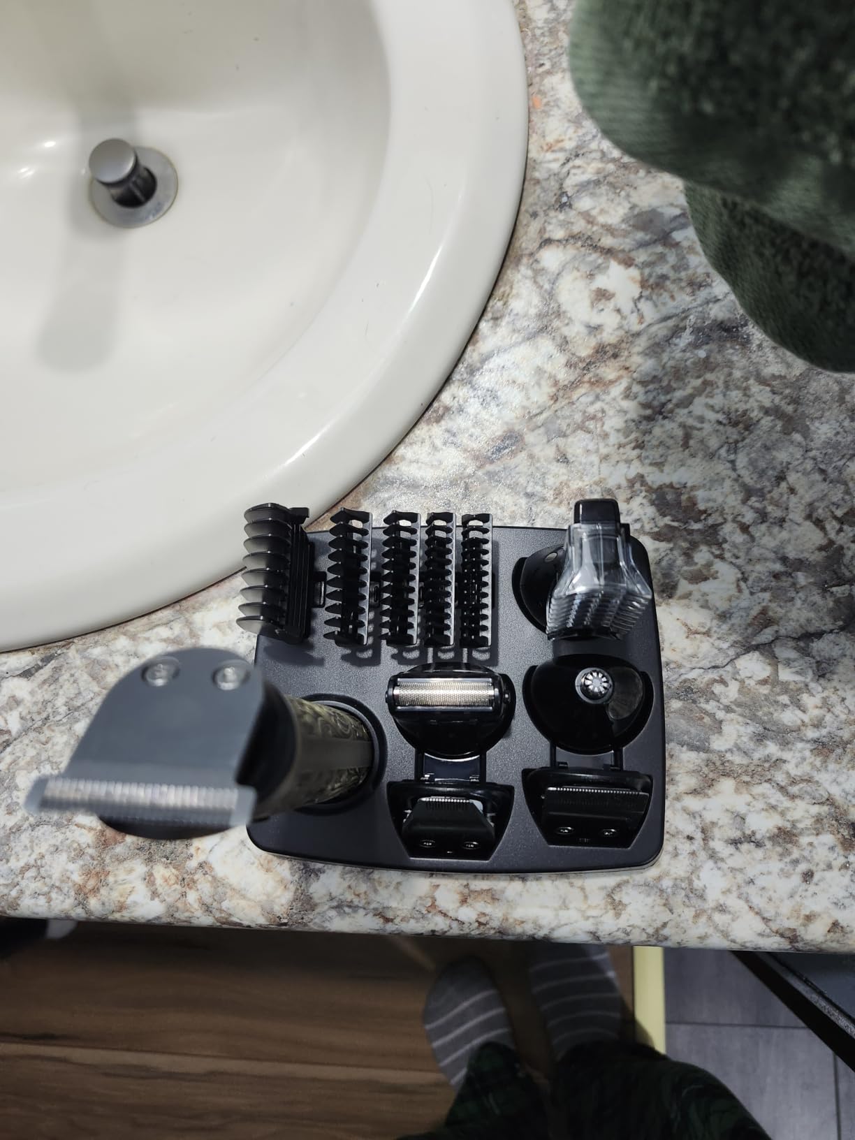 Ufree 7-in-1 Beard Trimmer for Men, Electric Razor Shaver, Men Grooming Kit | 1-10 mm Adjustable Comb for All Mustache Lengths, Type-C, LED Display, Versatile Use on Sideburns, Body, Nose Hair, Men Gift customer photo 2
