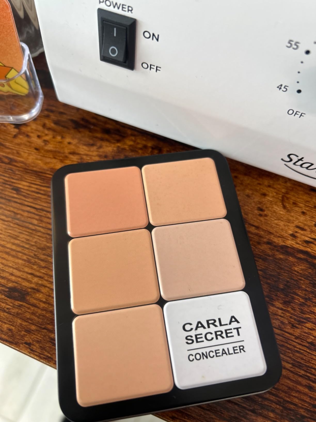 Professional Color Correcting Concealer Cream, 12 Color Concealer Foundation Palette, Long-Wearing Full Coverage Makeup and Corrector for Under Eye Dark Circles, Acne & Blemishes, Reduces Redness customer photo 1